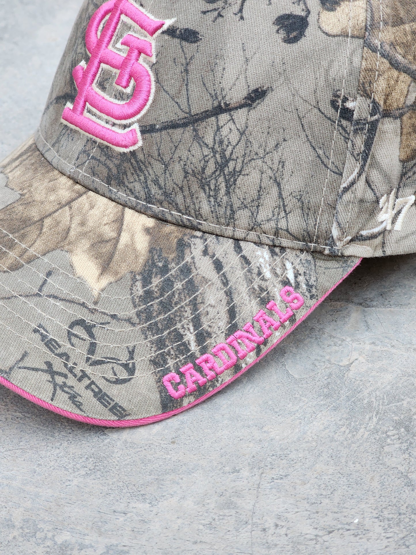St. Louis Cardinal MLB Camo Cap