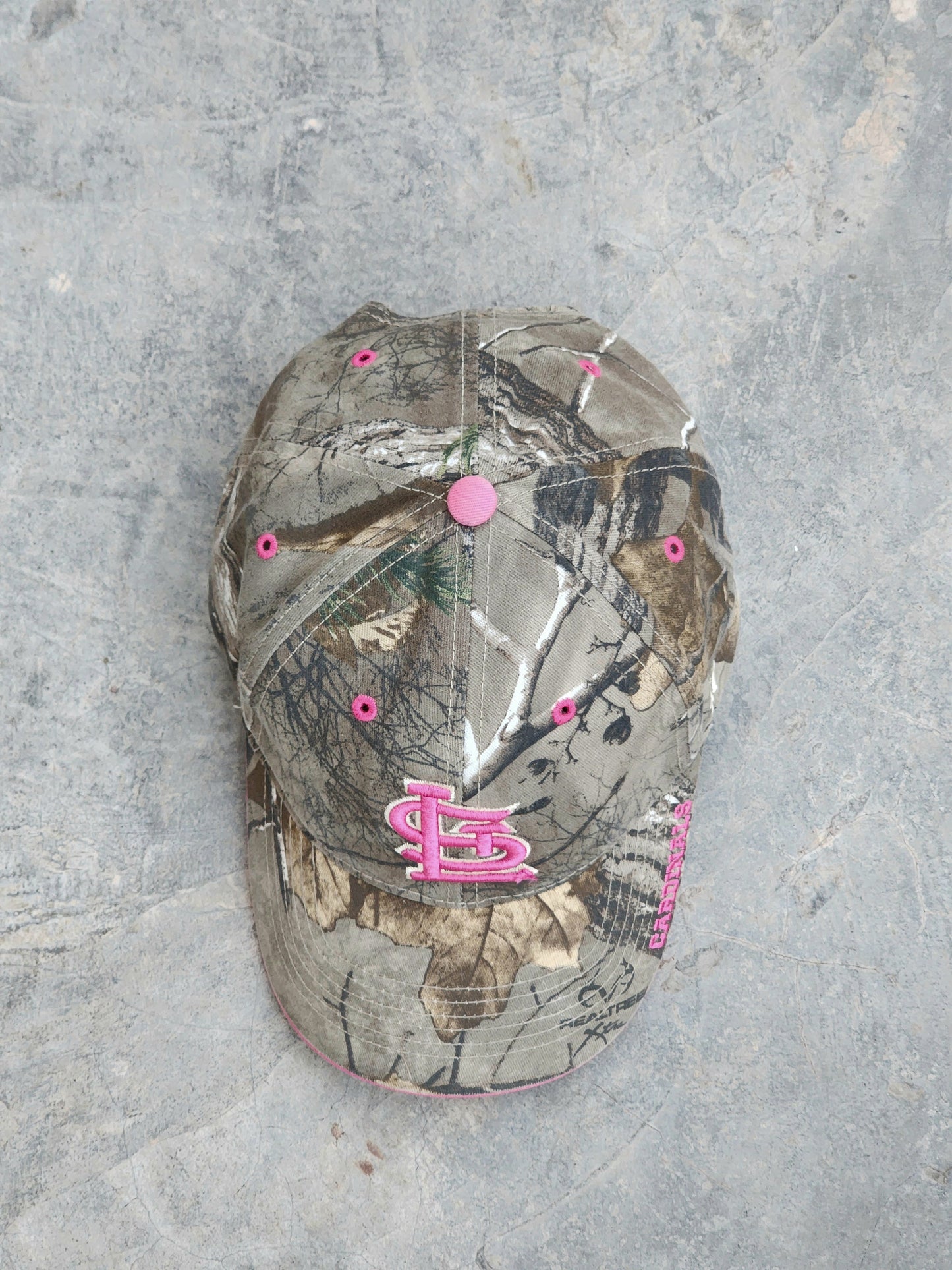 St. Louis Cardinal MLB Camo Cap