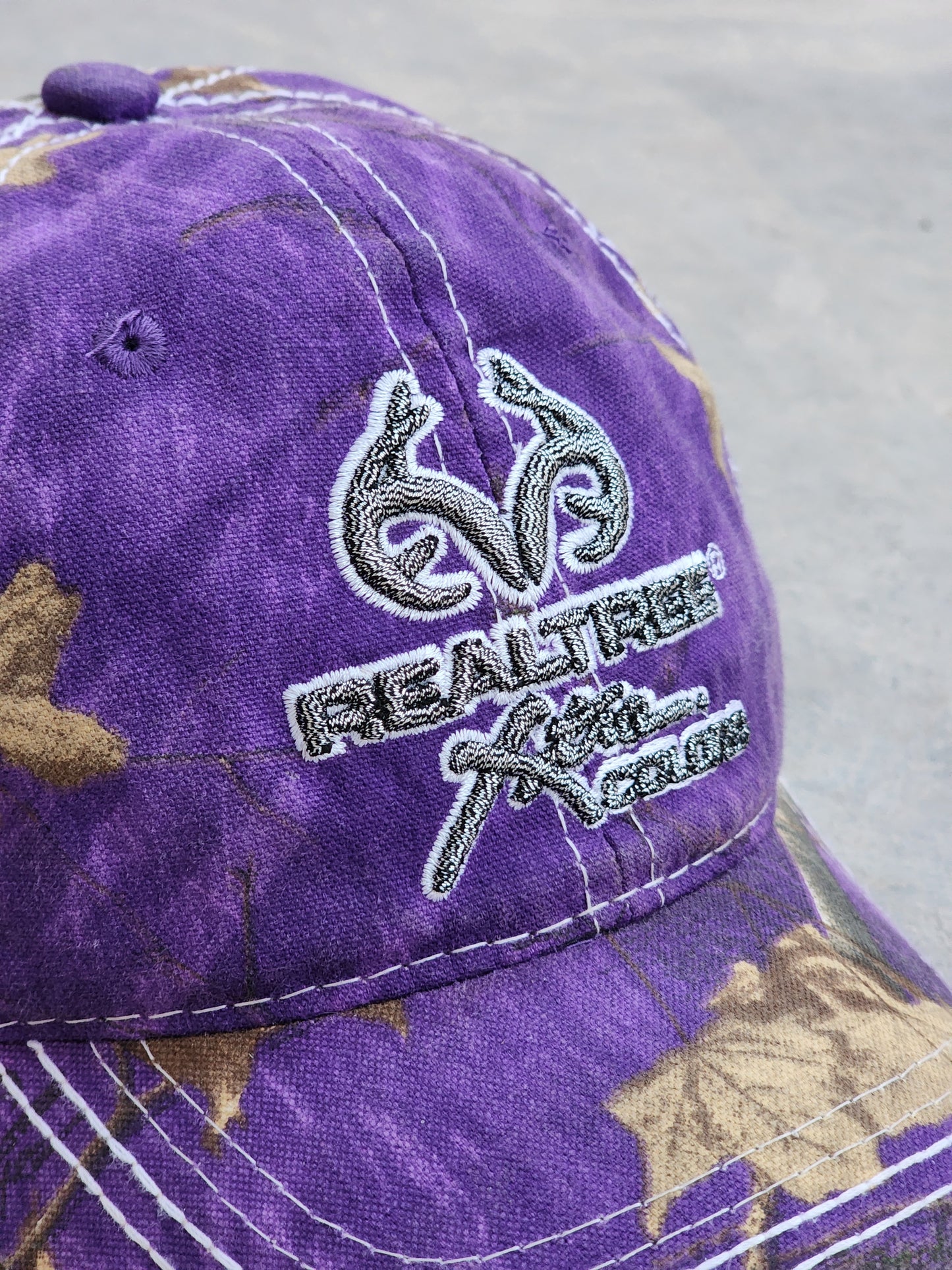 Realtree Purple Camo Cap