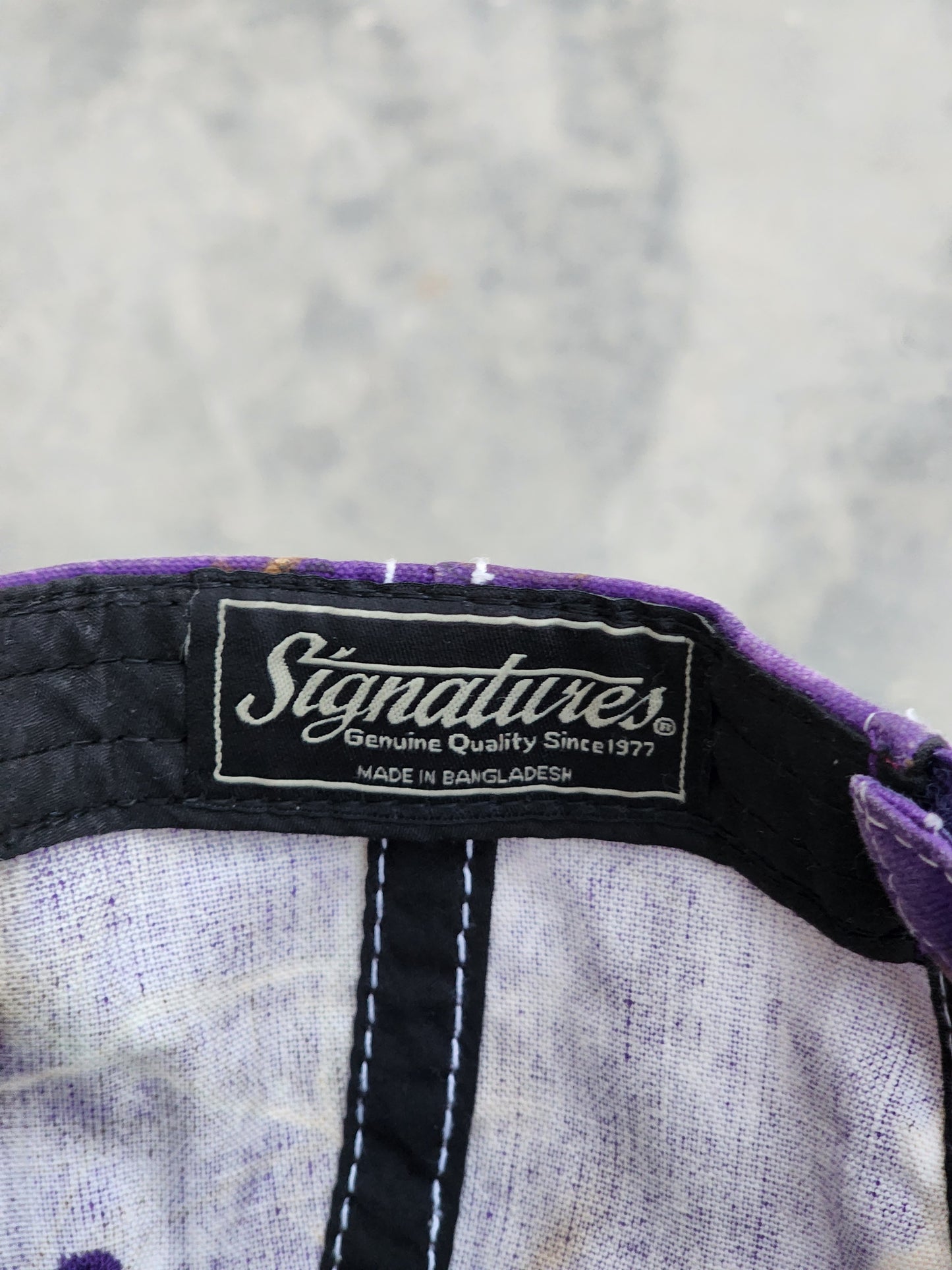 Realtree Purple Camo Cap