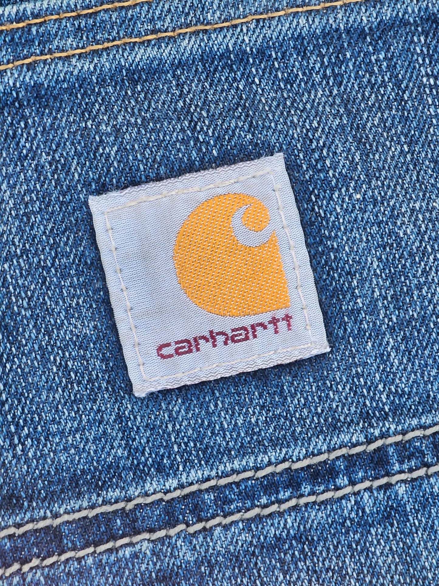 Carhartt Denim Relaxed Fit Workwear Jeans (36) ( Rare )
