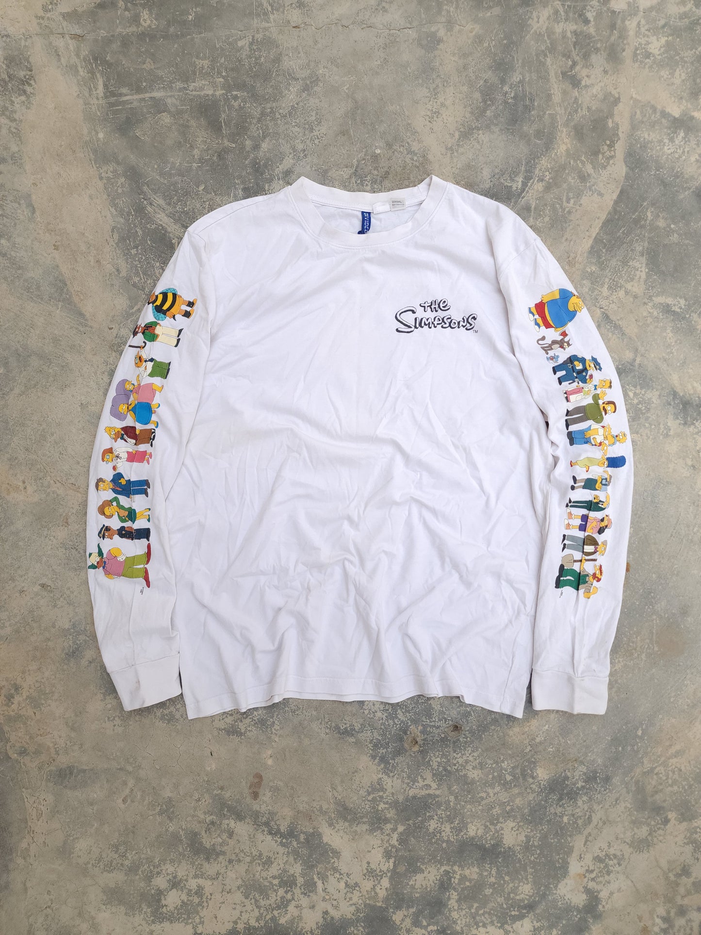 Simpsons H&M full sleeves Tee (L/XL)