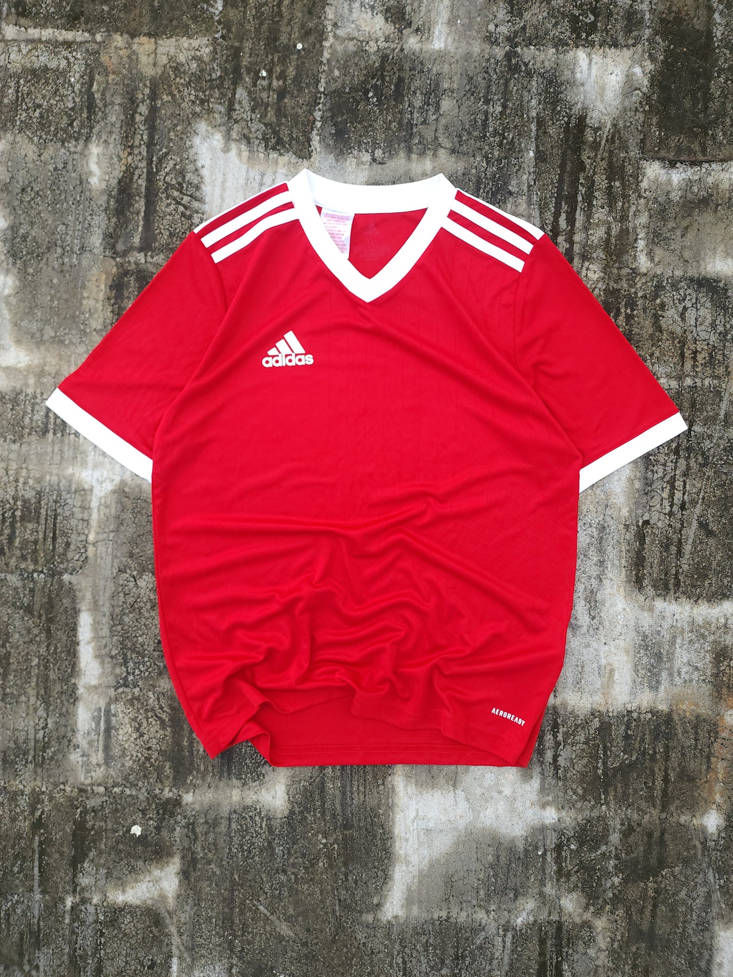 Vintage Adidas Red Aeroready Jersey (S)
