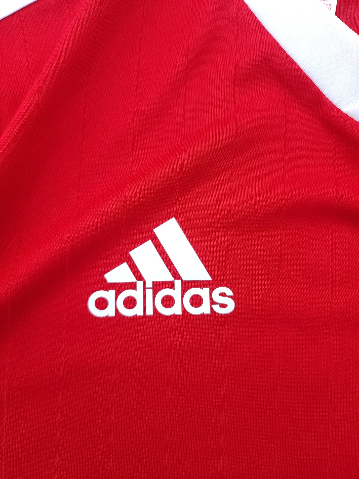 Vintage Adidas Red Aeroready Jersey (S)