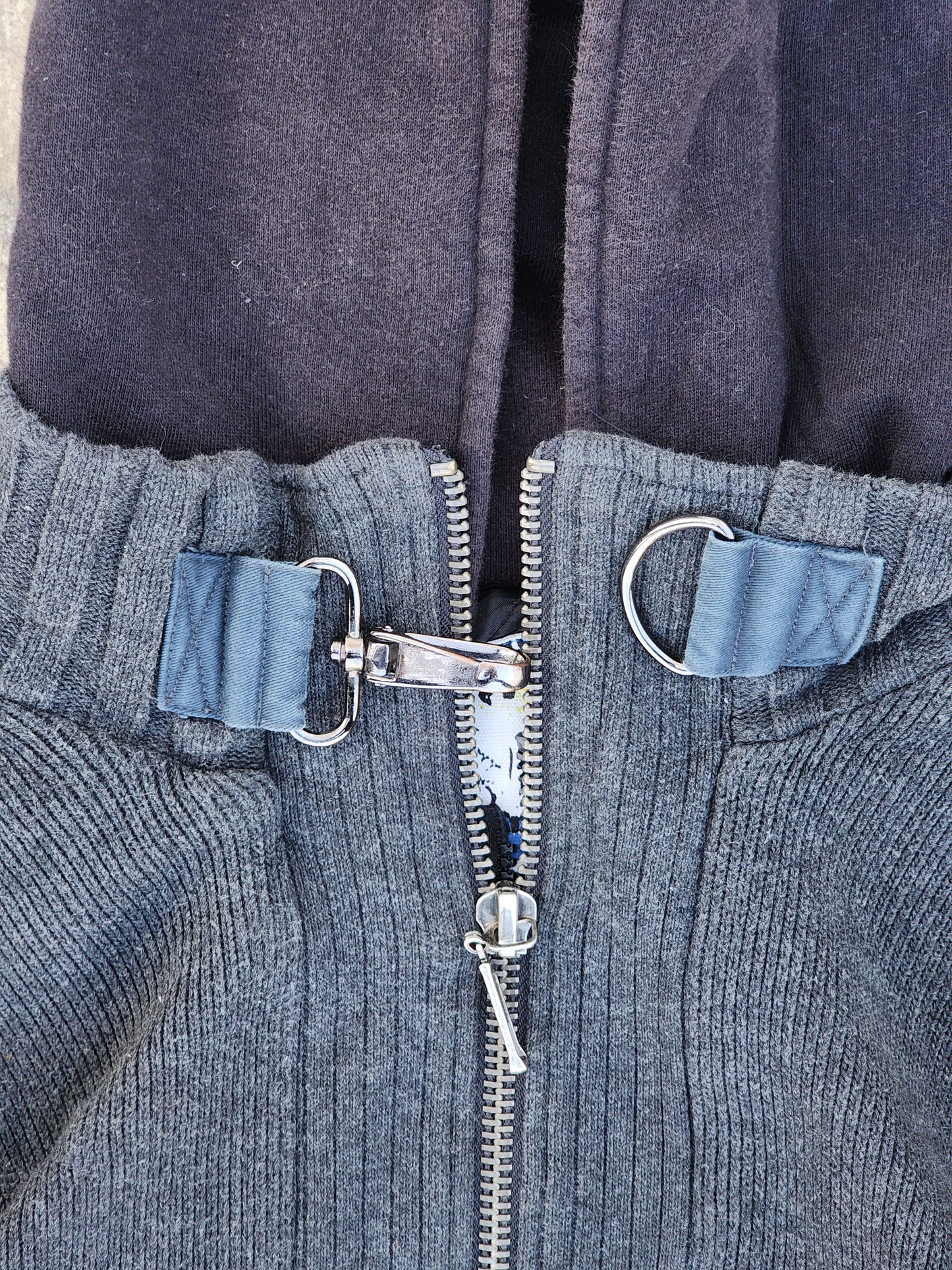 Vintage River Island Double Layered Hoodie (M)