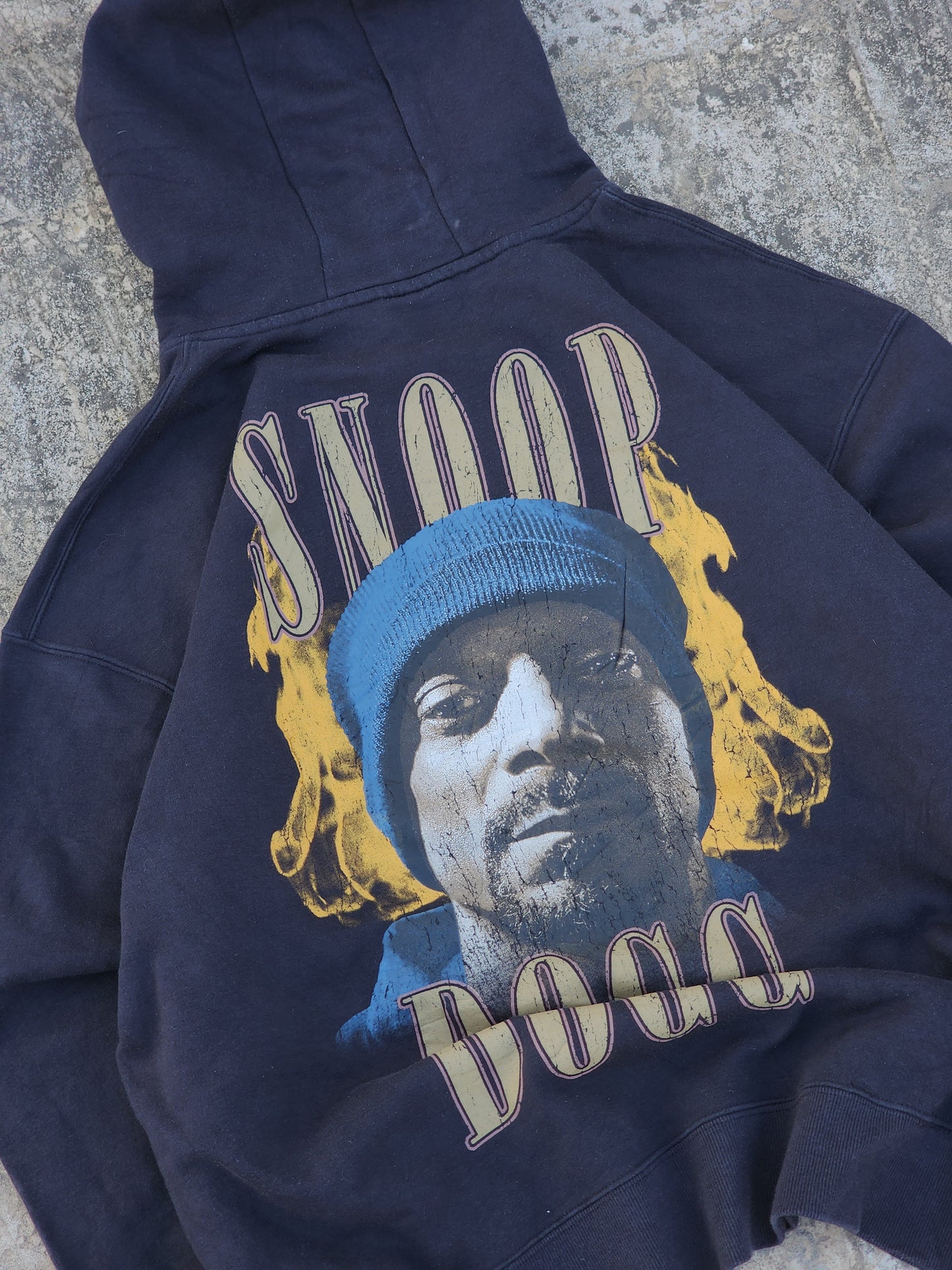 Snoop Dogg Official Black Oversized Hoodie (L)