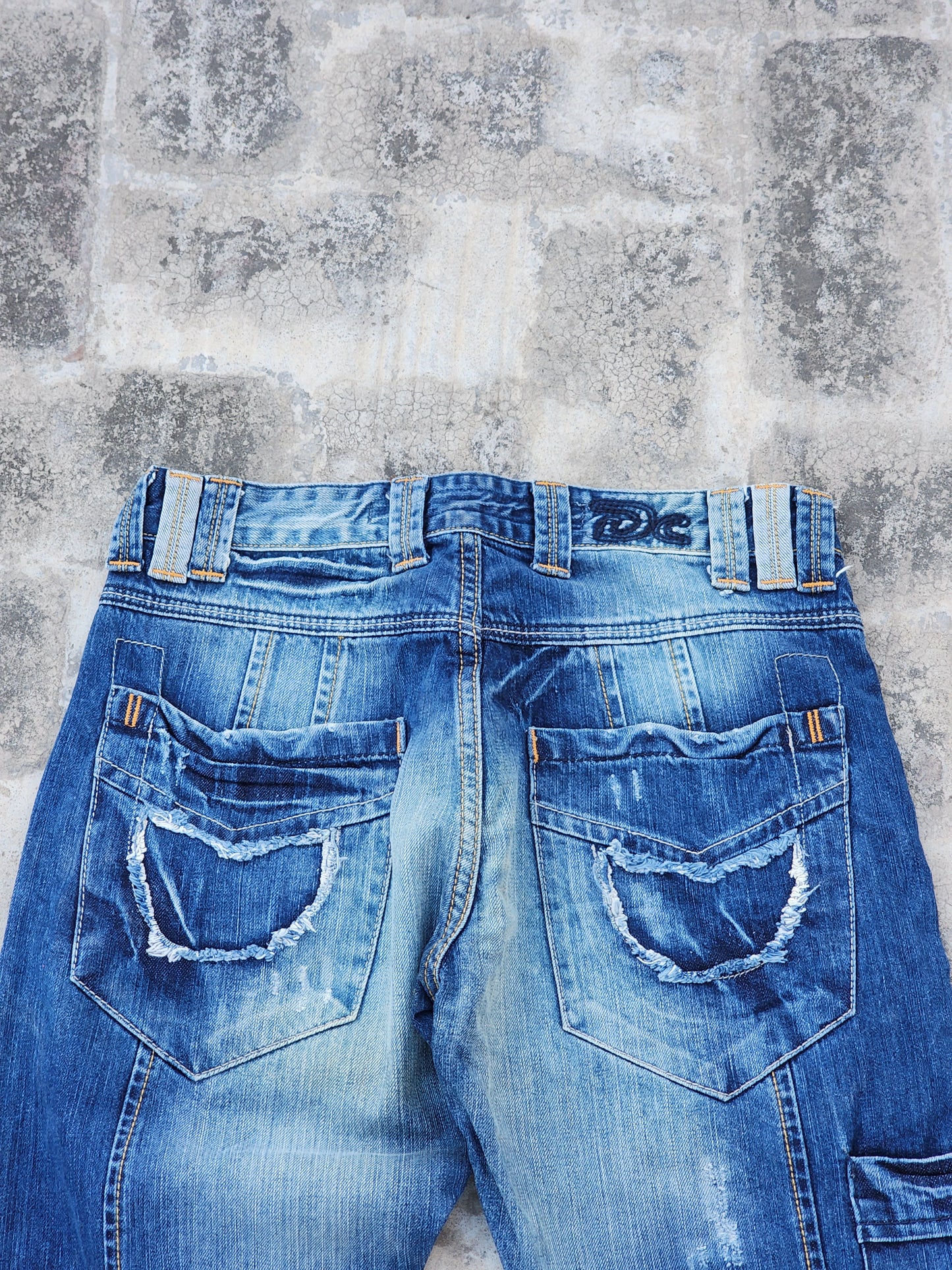 Y2K Decon Flared Jeans (28)