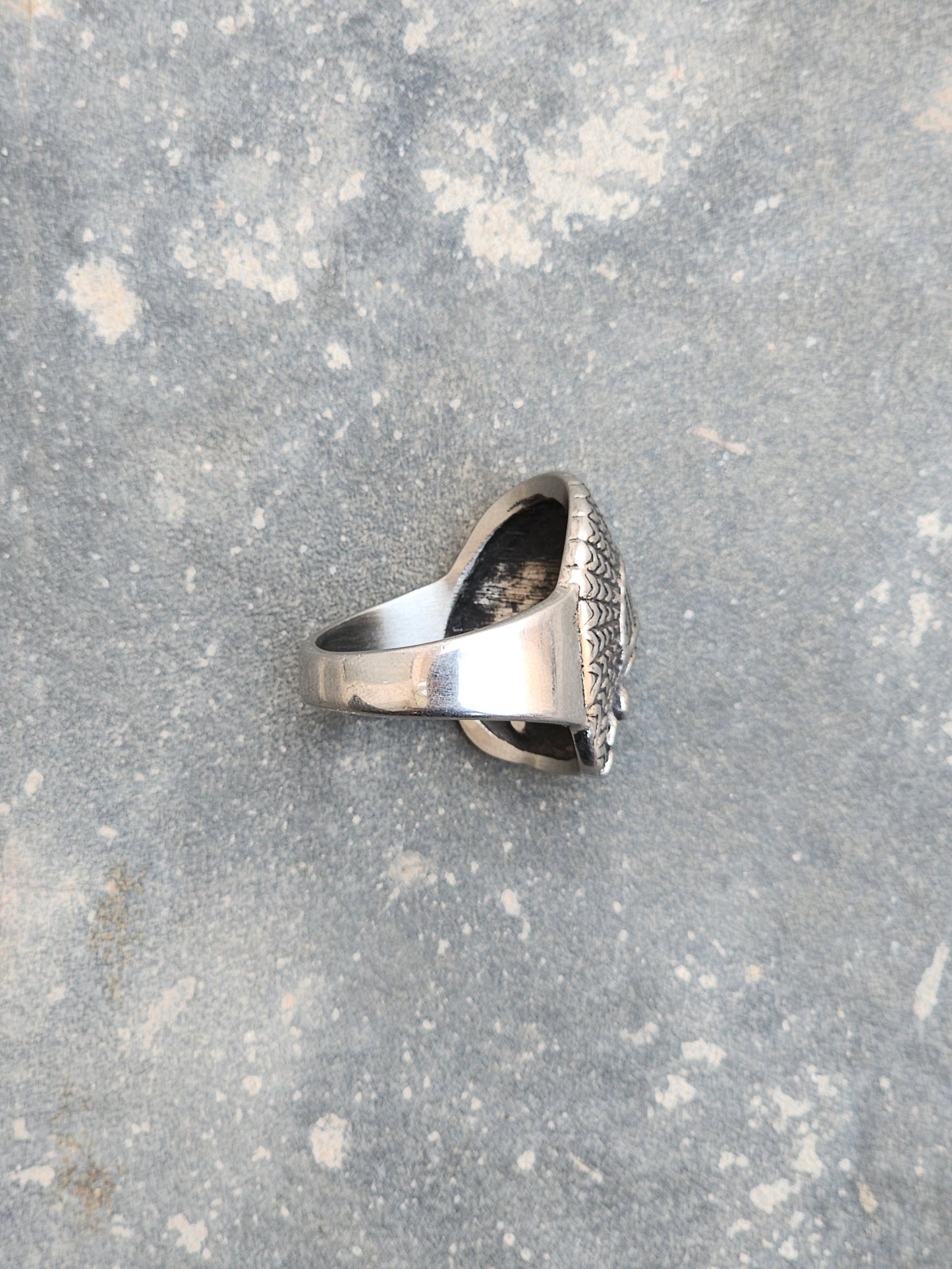 Vintage Tribal Skull Ring