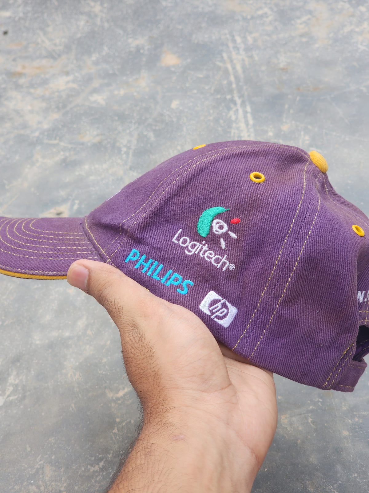 Paridigit ELE Rally Racing Purple Cap