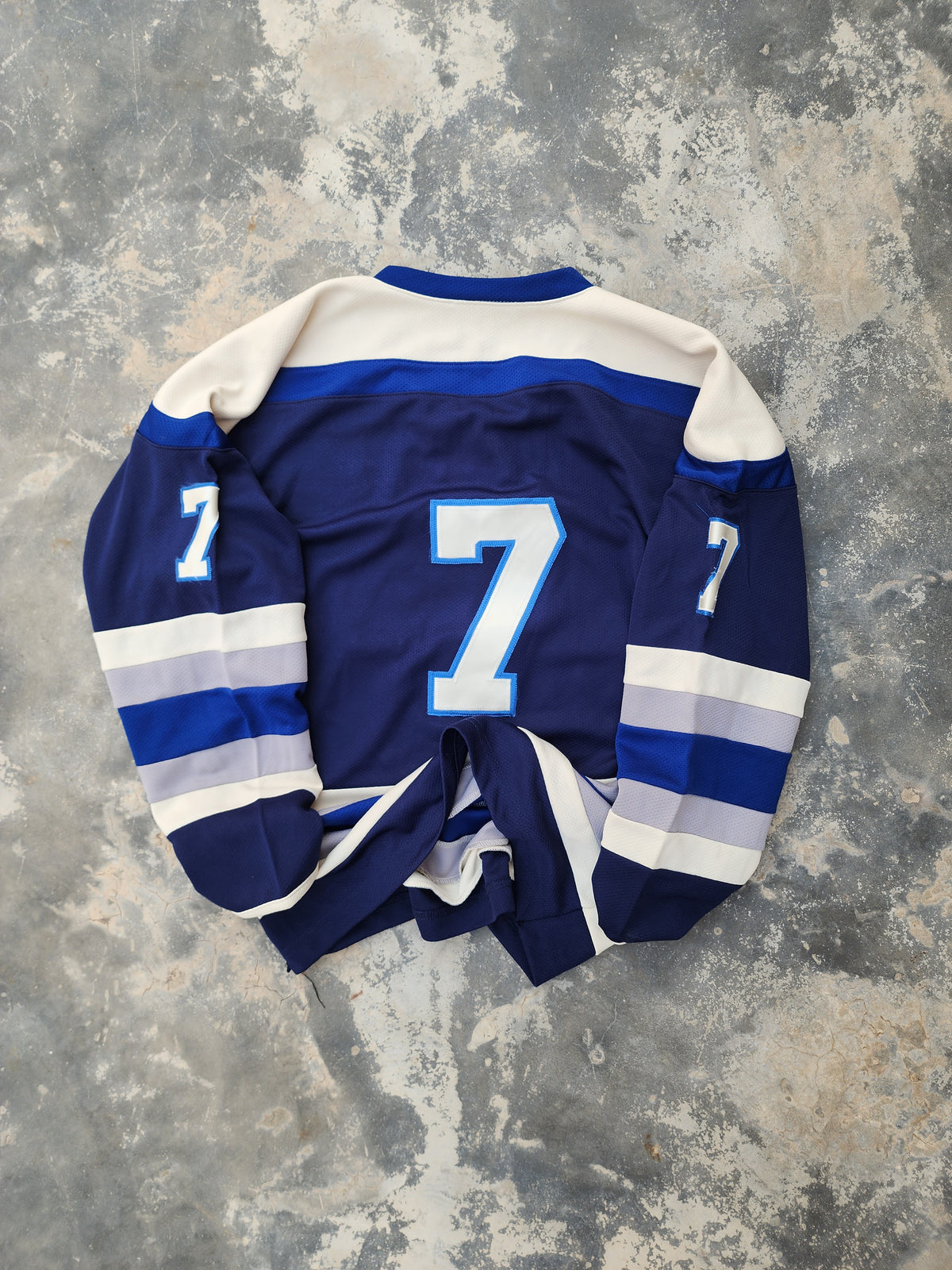 Langley Rivermen BCHL Hockey Jersey - RYR Sports Alternate Third #7 (M/L)