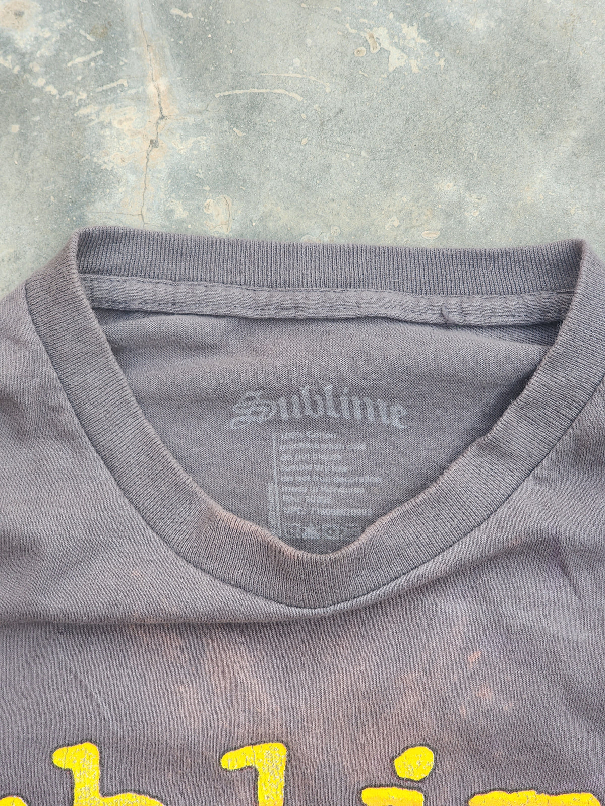 Sublime Long Beach Band Tee (L)