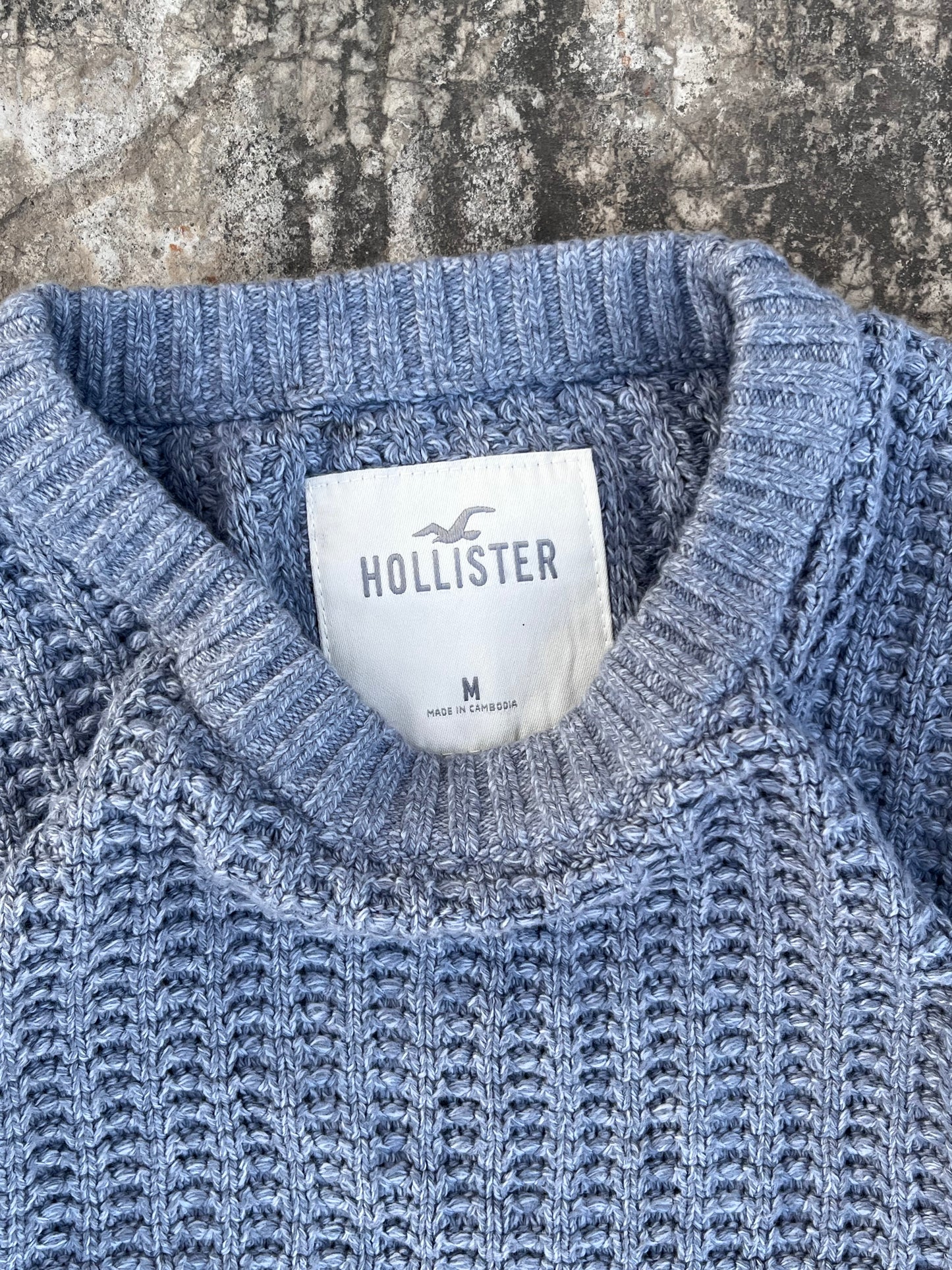 Hollister Waffle Knit Sweater (L)