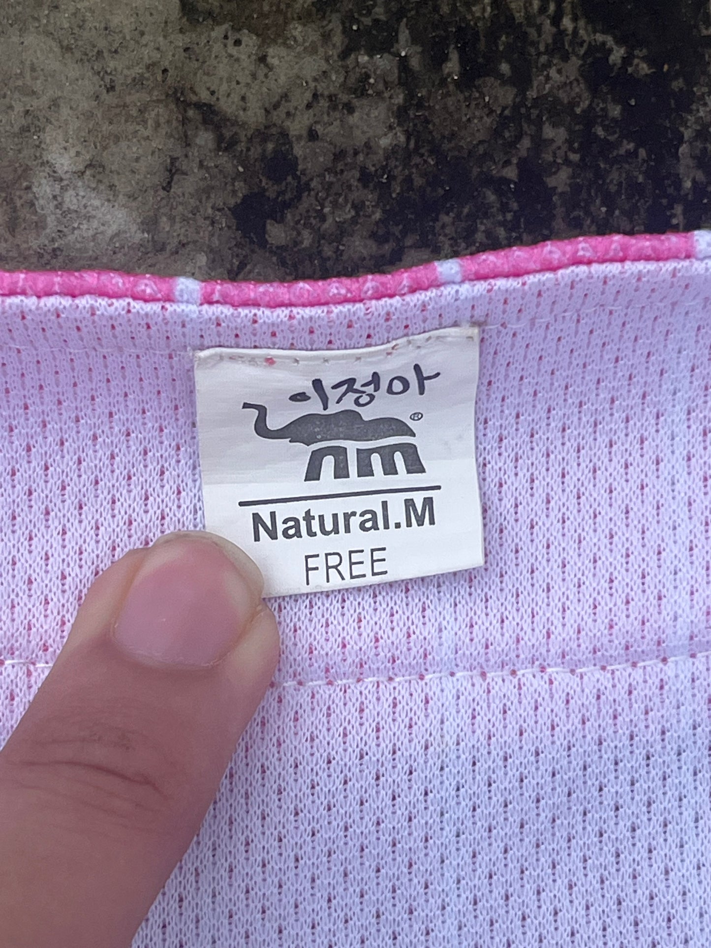 Los Angeles Pink Baseball Jersey (M/L) Replica