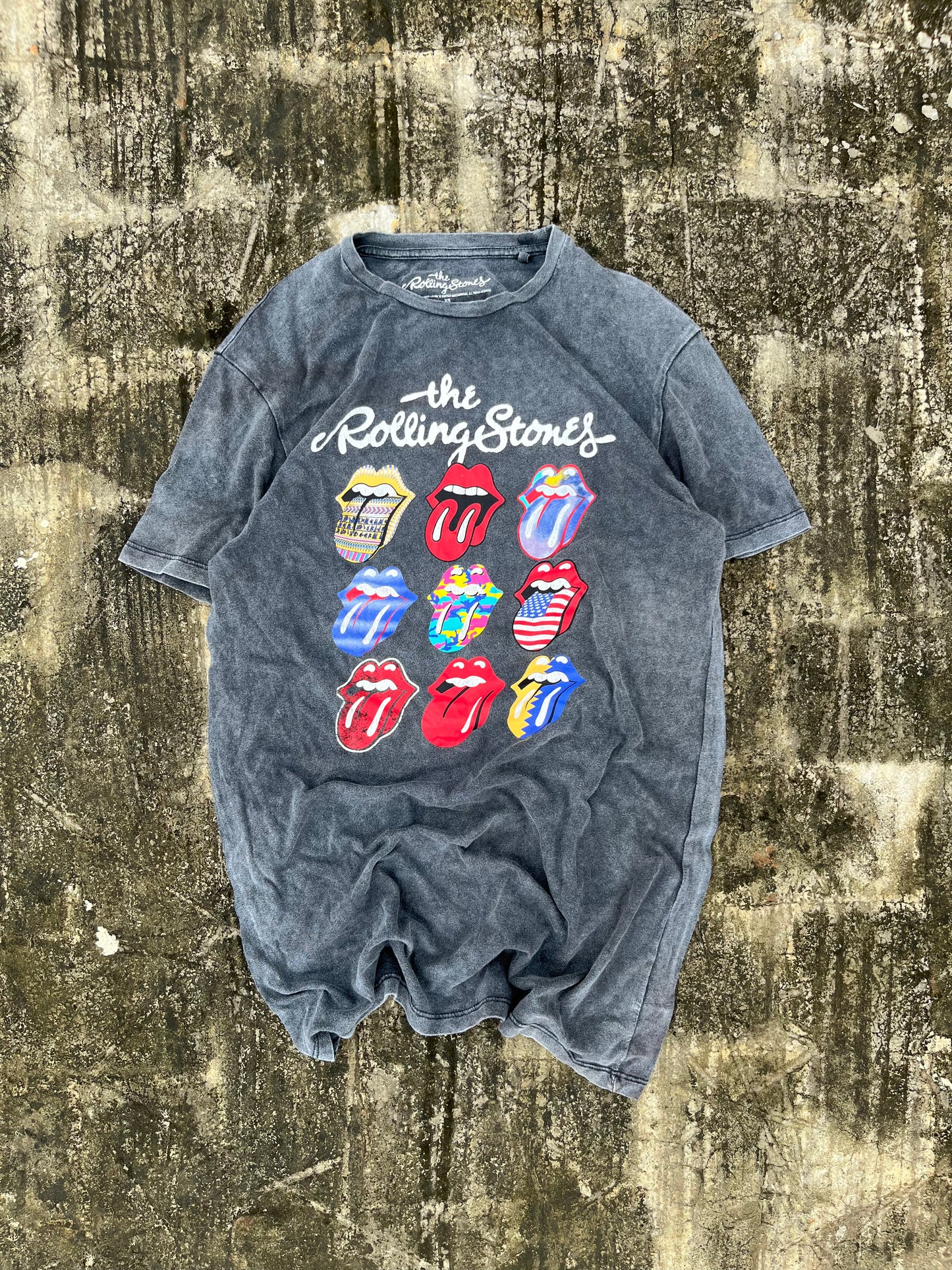 The Rolling Stones Stone washed Tee (M)