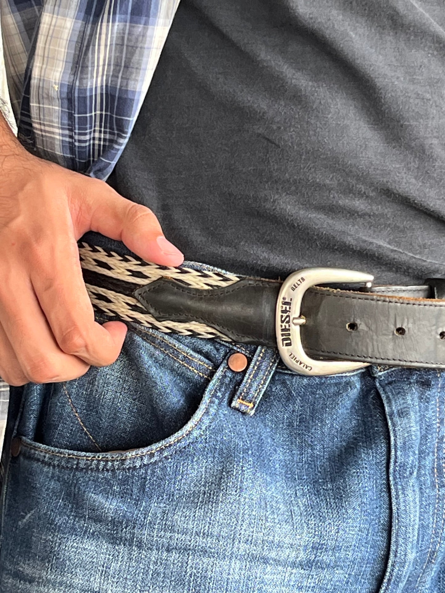 Vintage Diesel Belt ( Rare )