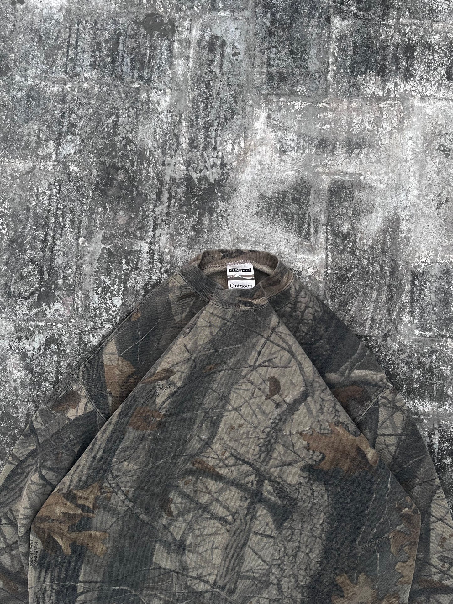 Jerseez Real Tree Oversized Camo Sweatshirt (L)