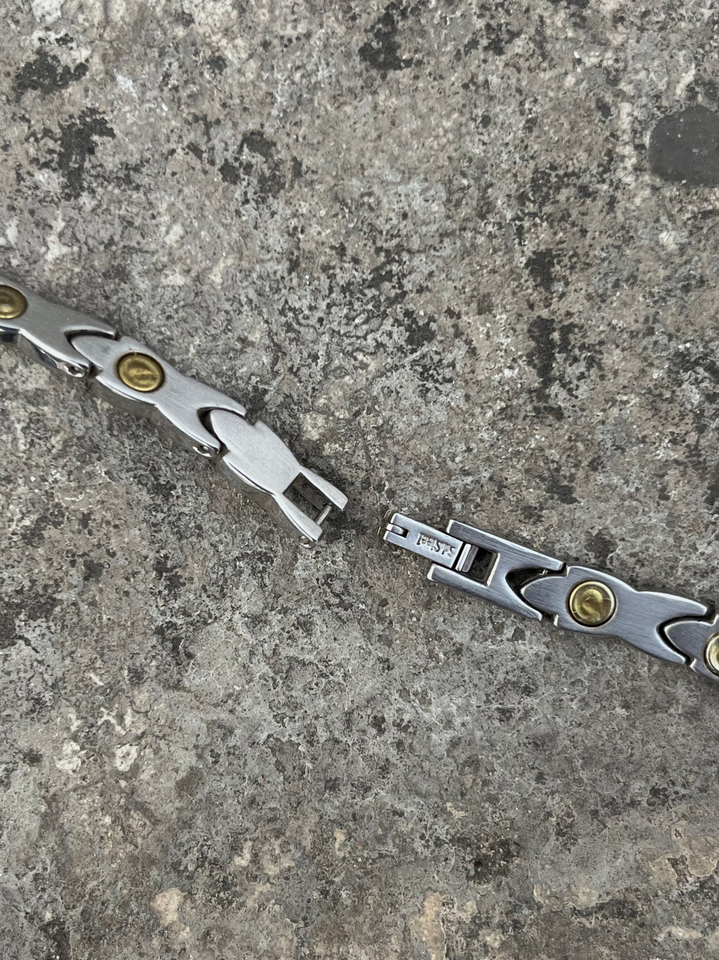 Vintage Magnetic Silver Chain