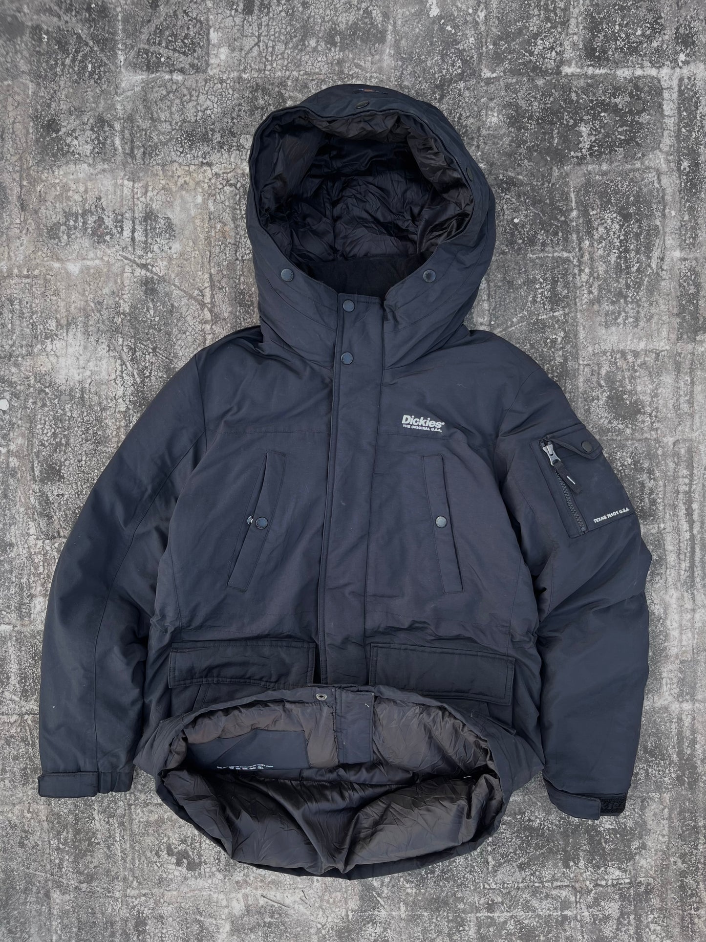 Vintage Dickies Duck Down Long Puffer Jacket (S)
