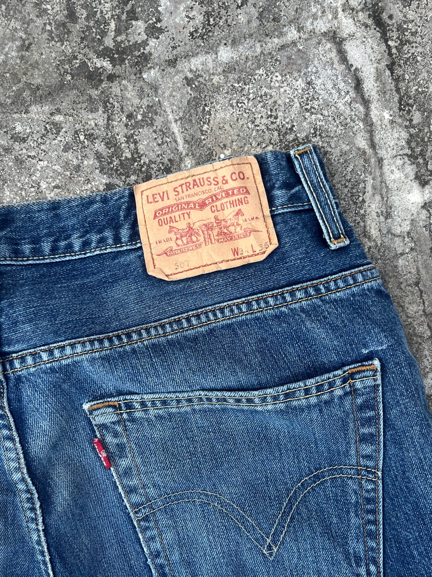 Vintage Levi's 507 Bootcut jeans (34)