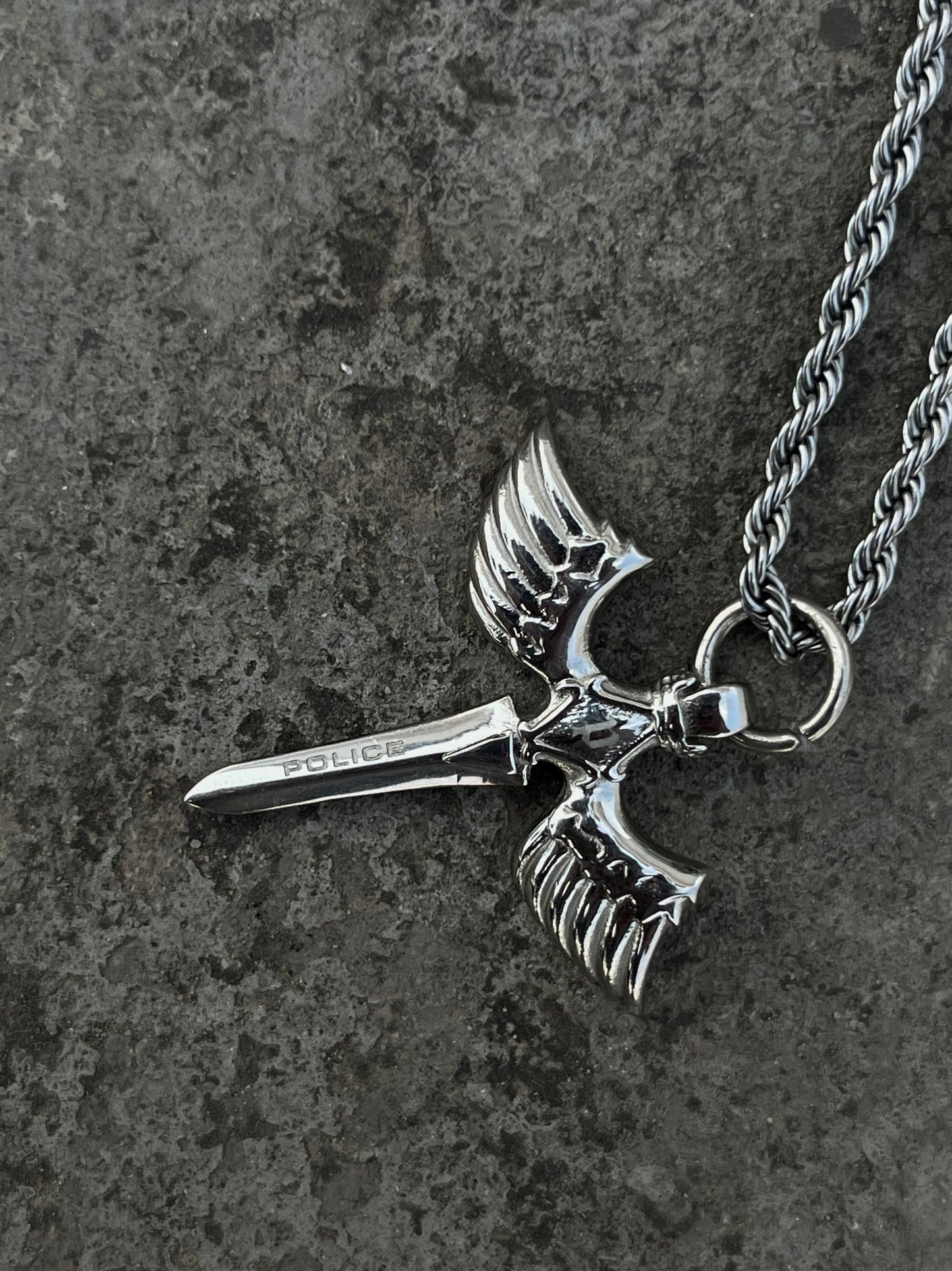 Vintage Police Pendant