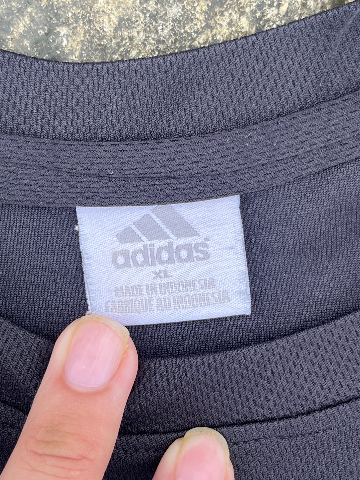Adidas Black Logo Jersey (S)