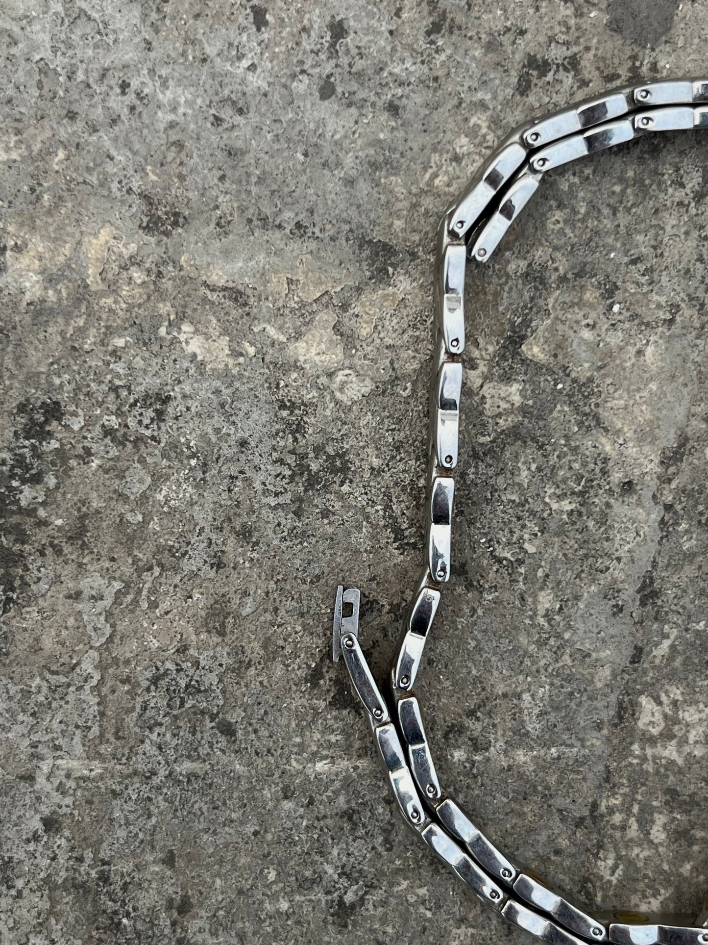 Vintage Magnetic Silver Chain