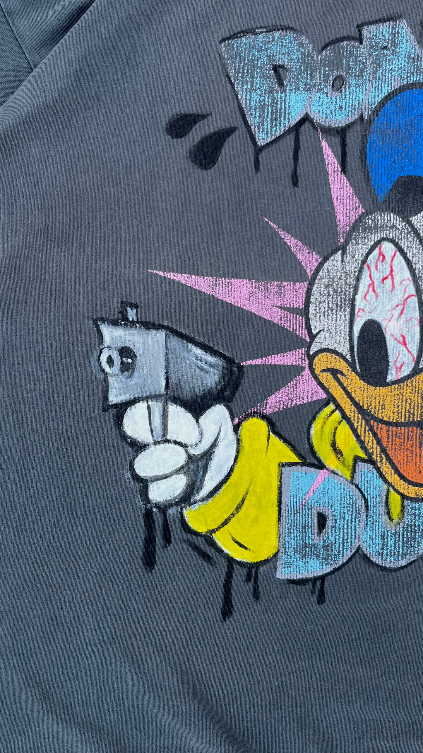 Vintage custom Donald duck tee