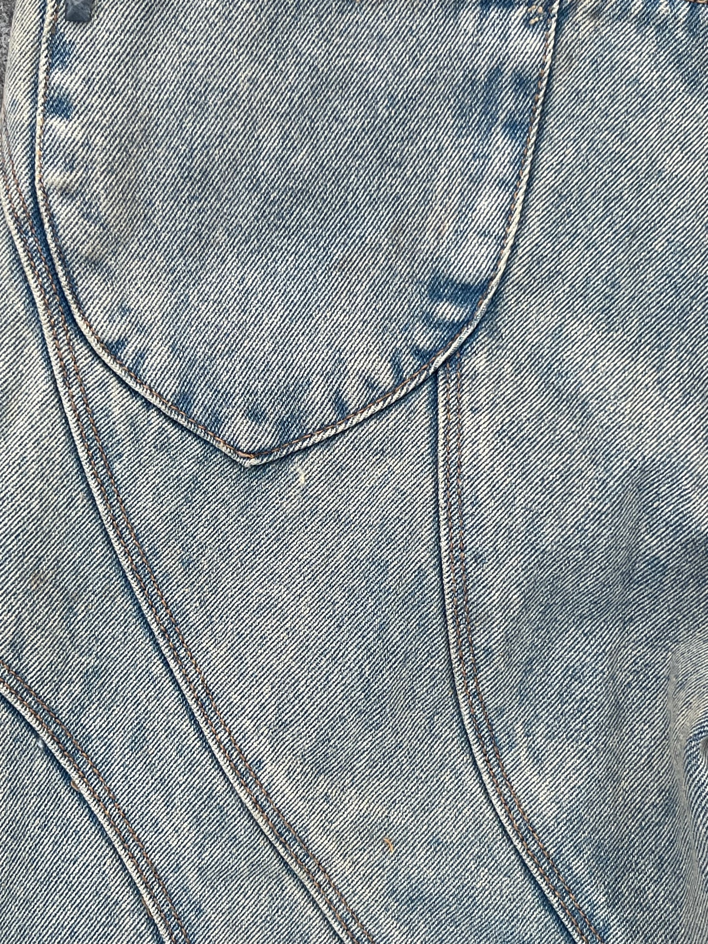 Favela Y2K Vintage Acid Washed Light Blue Flared Jeans with Patchwork and Embroidery (32)