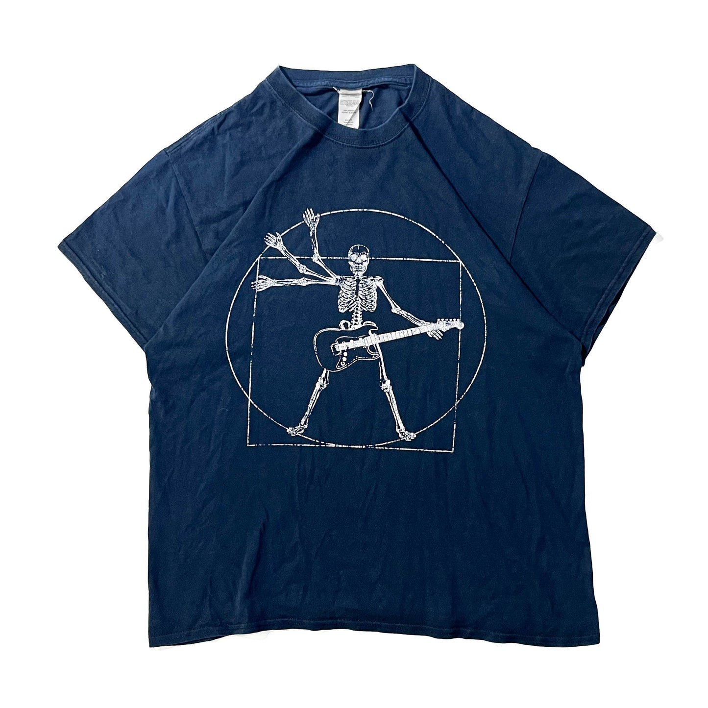 Skeleton Guitarist Graphic Tee (M)