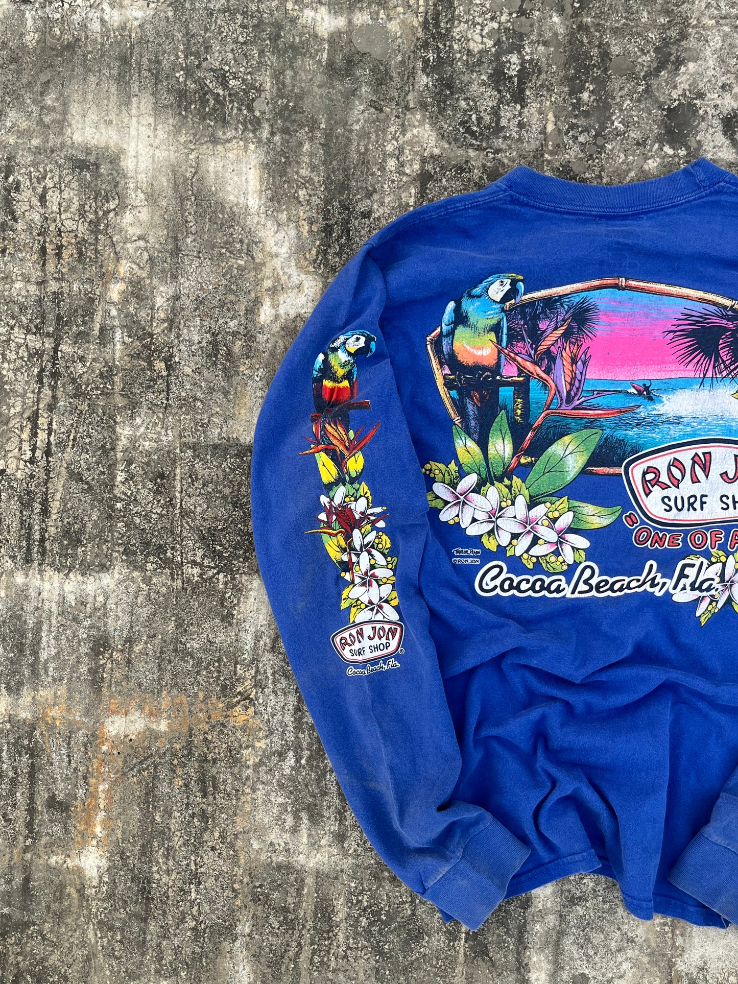 Vintage Ron Jon Surf Shop Full Sleeves Tee (S)