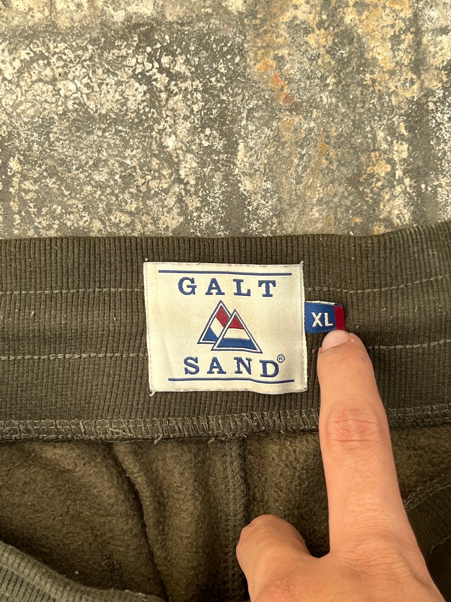 Vintage Green Galt Island (S but large waist)