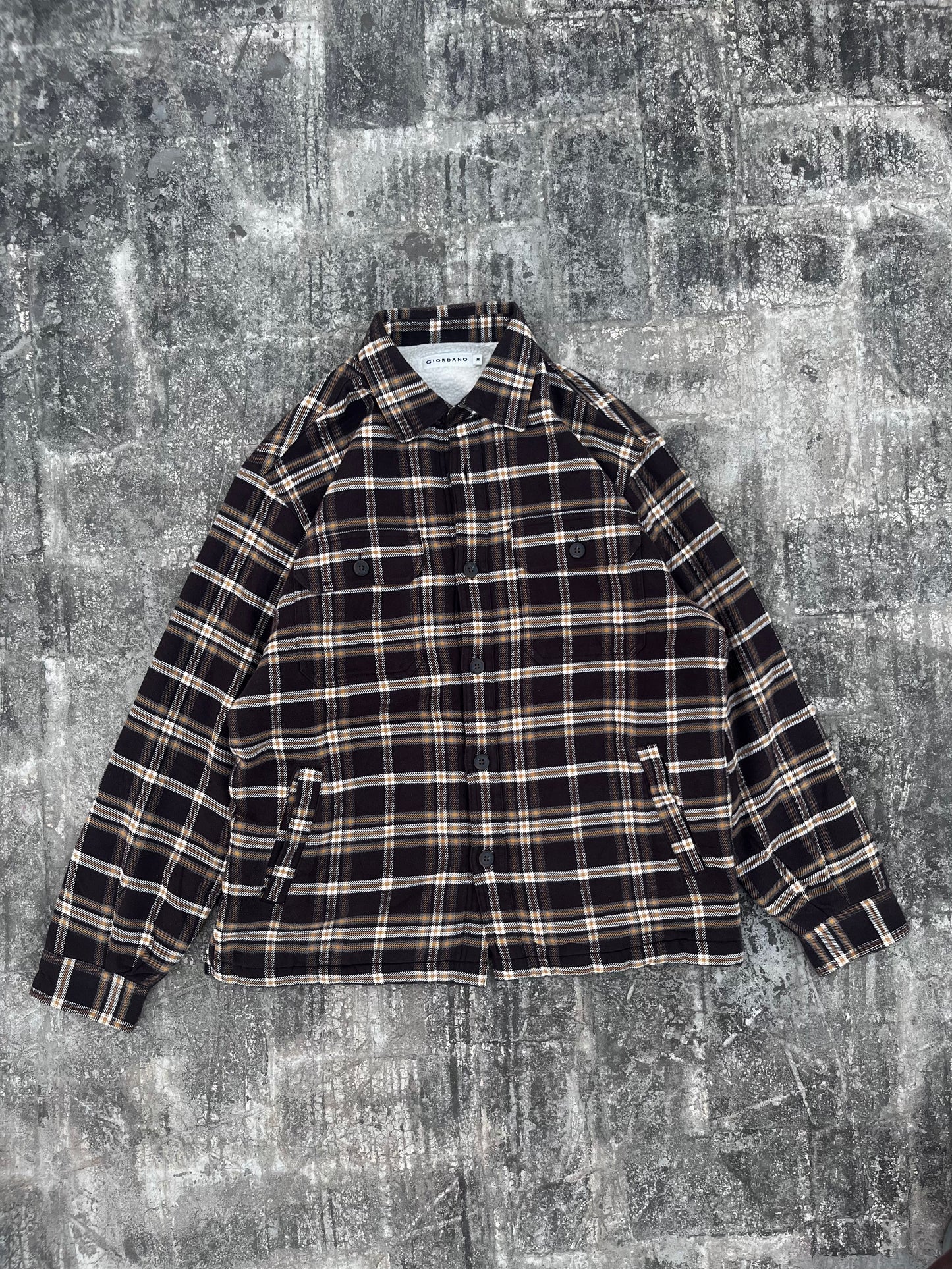 Giordano Flannel Coat (M)