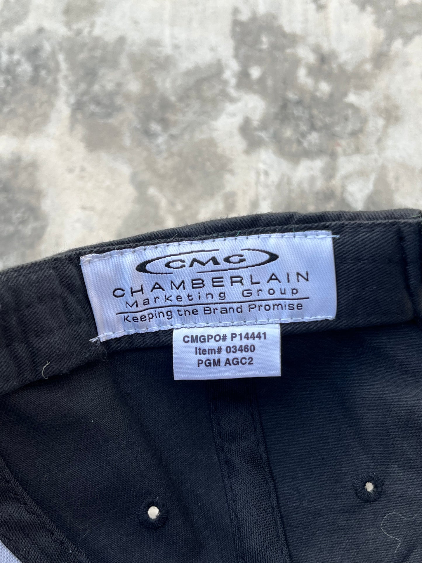 Black Massey Ferguson Cap