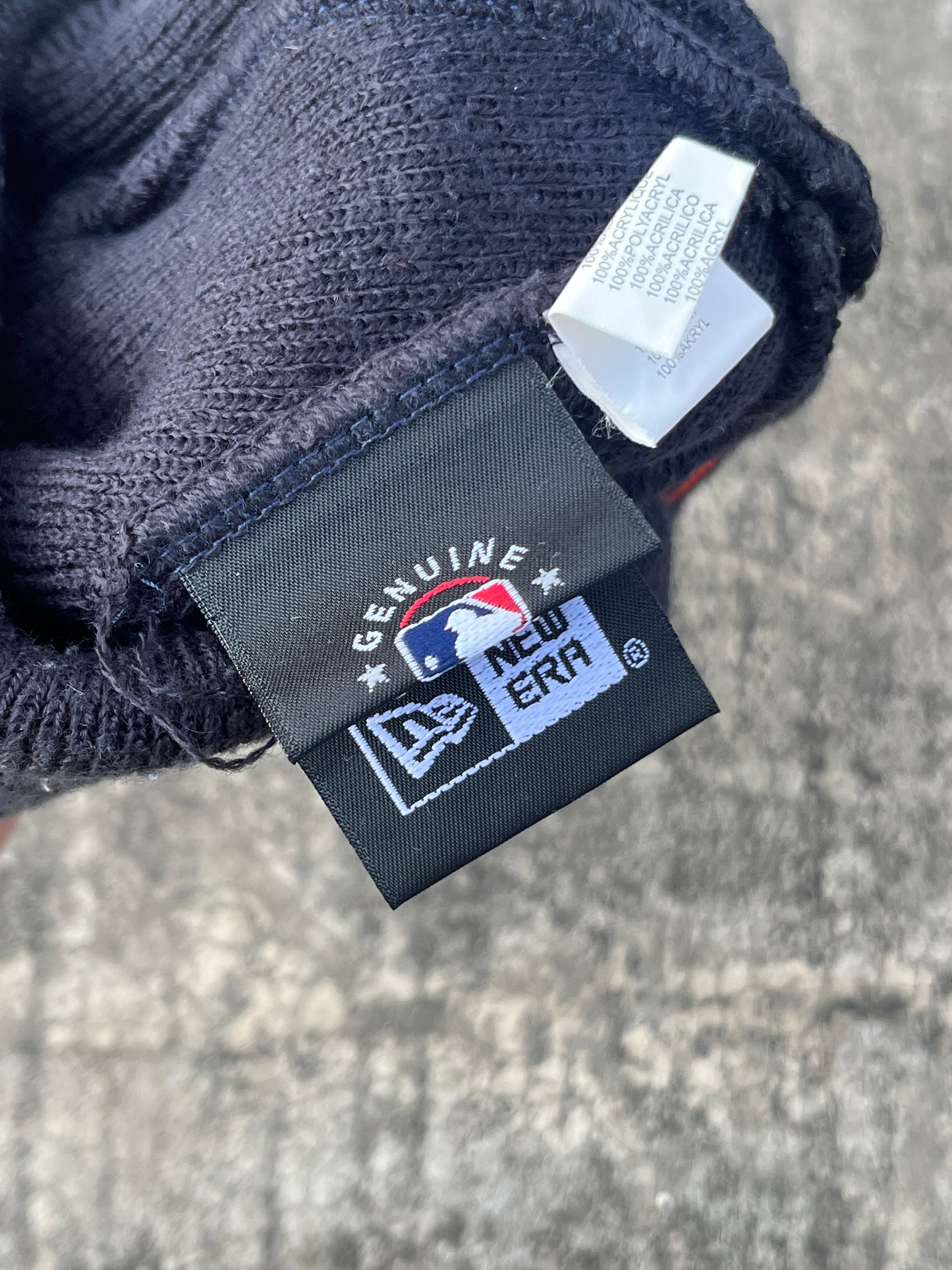 New York New Era Orange/ Black Beanie