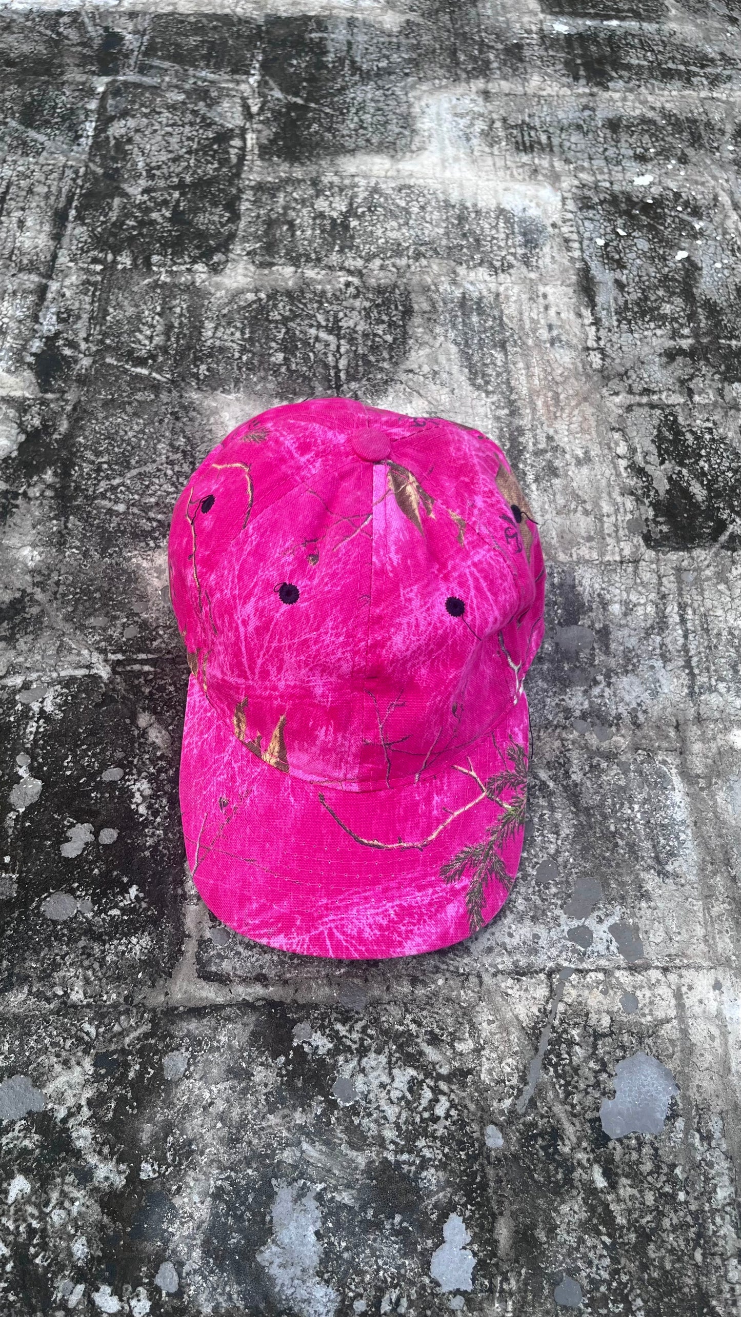 Pink Camo Cap