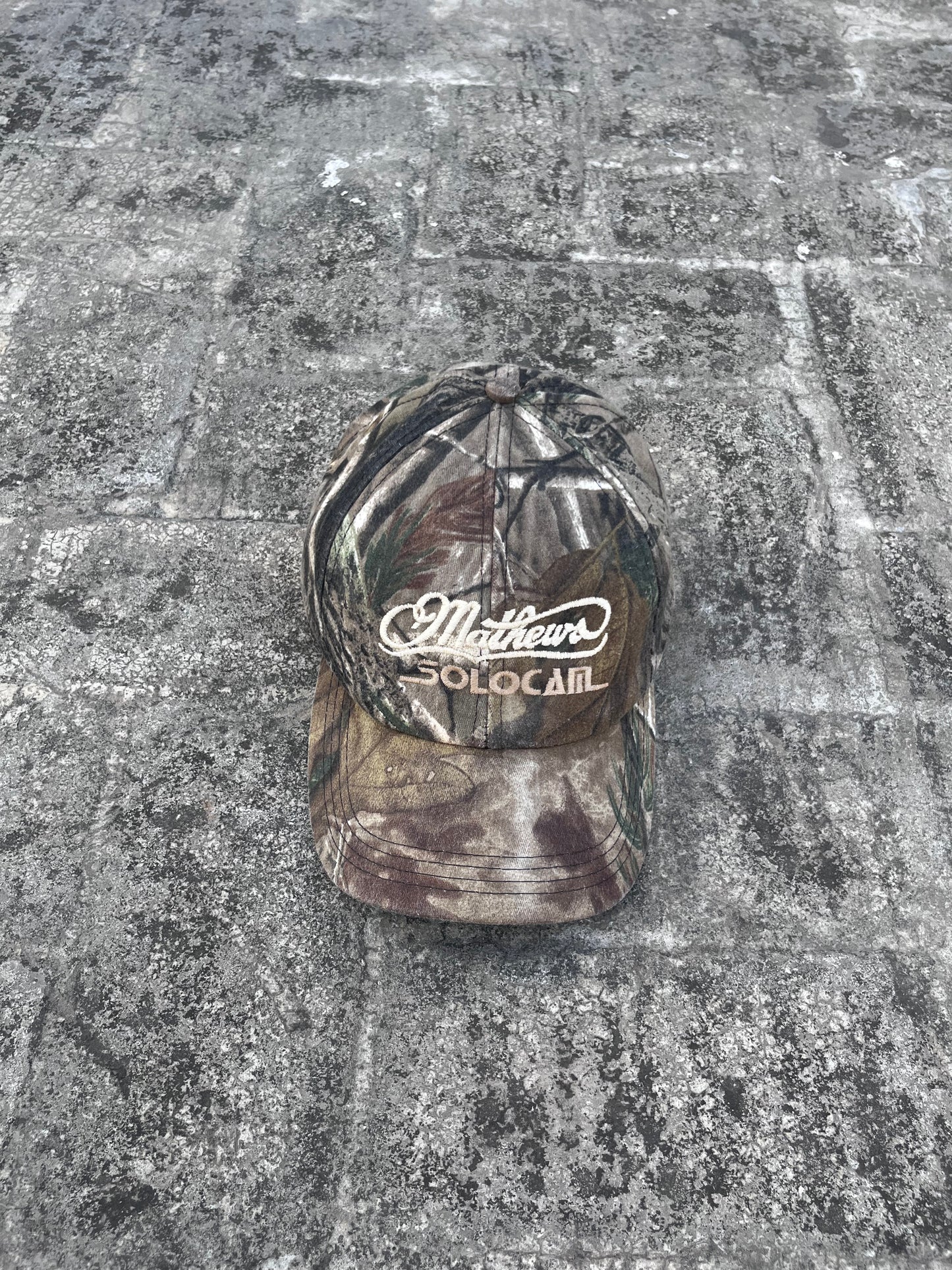Mathews Vintage Camo Cap