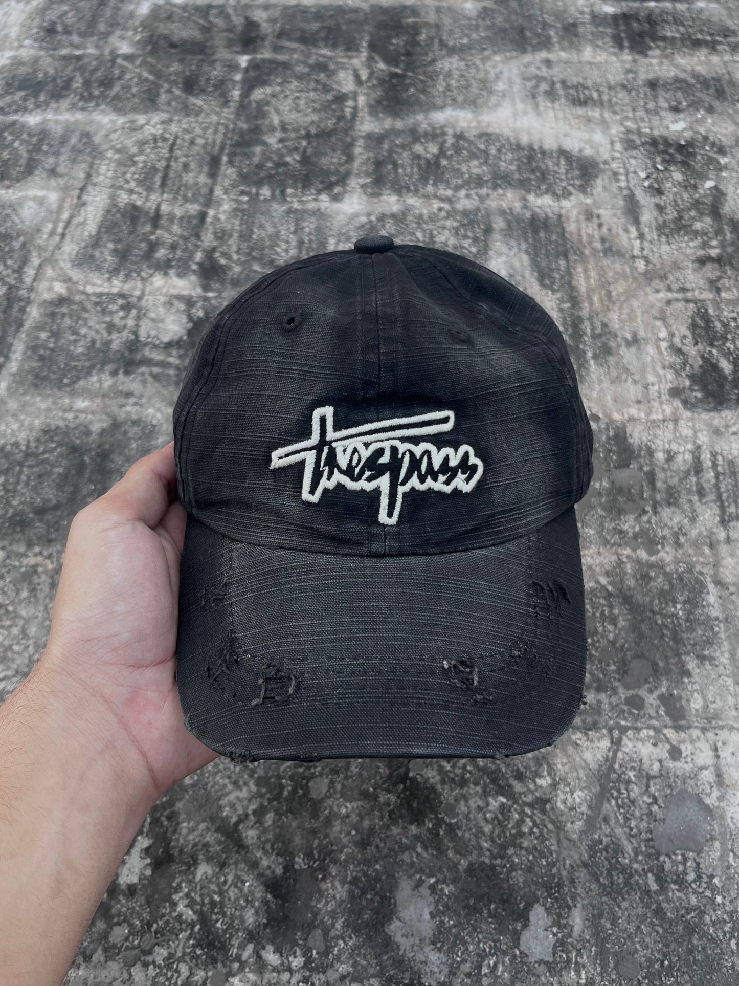 Trespass Stone Washed Denim Cap