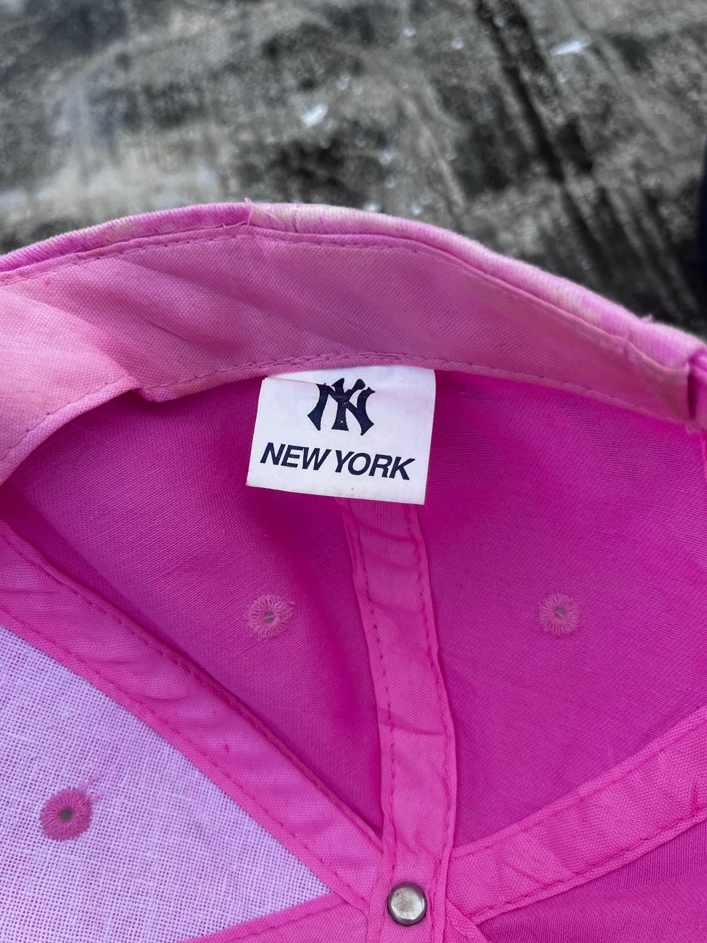 New York Light Pink Racing Cap