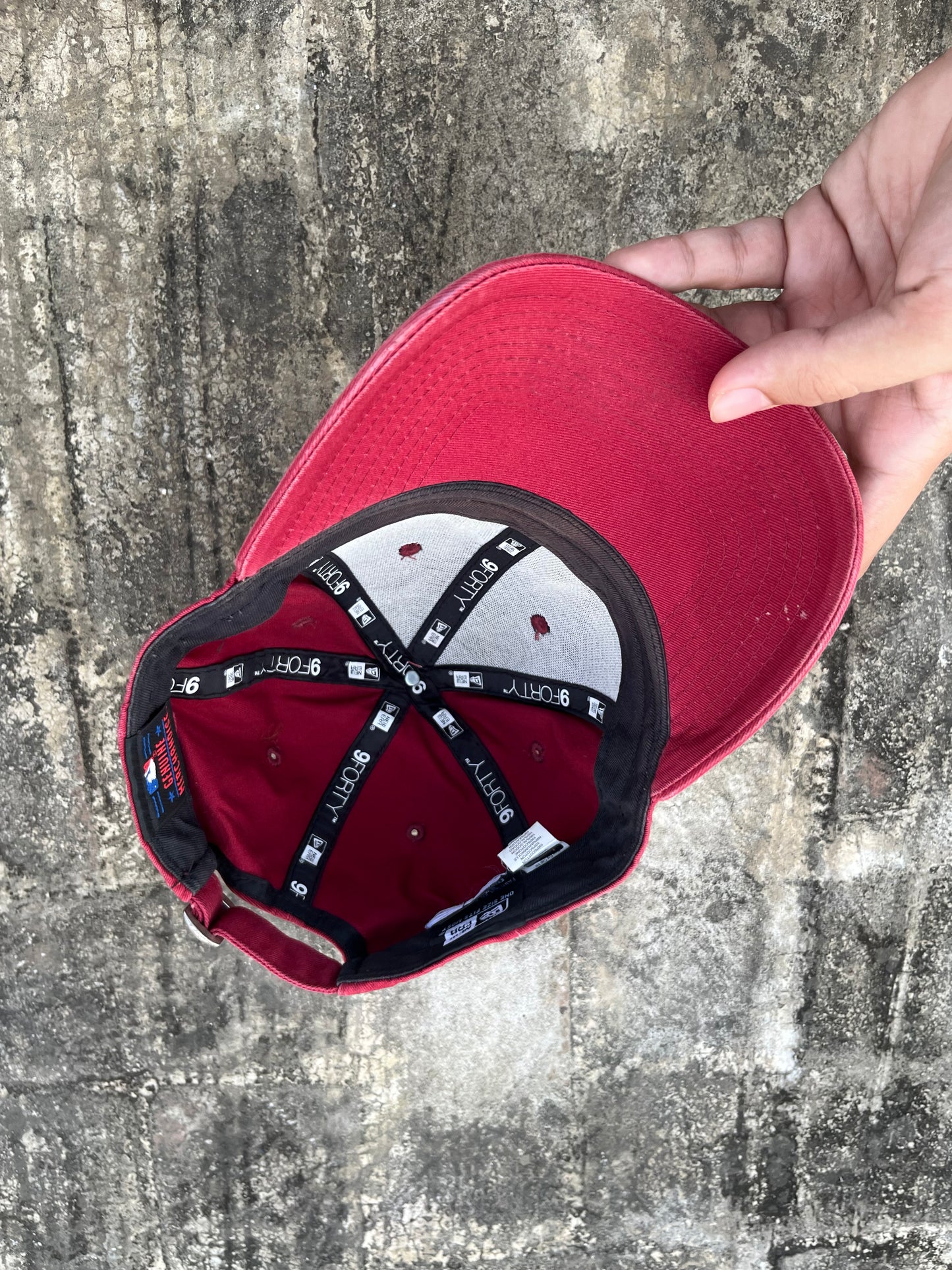 Vintage New Era New York Yankees MLB Maroon Cap