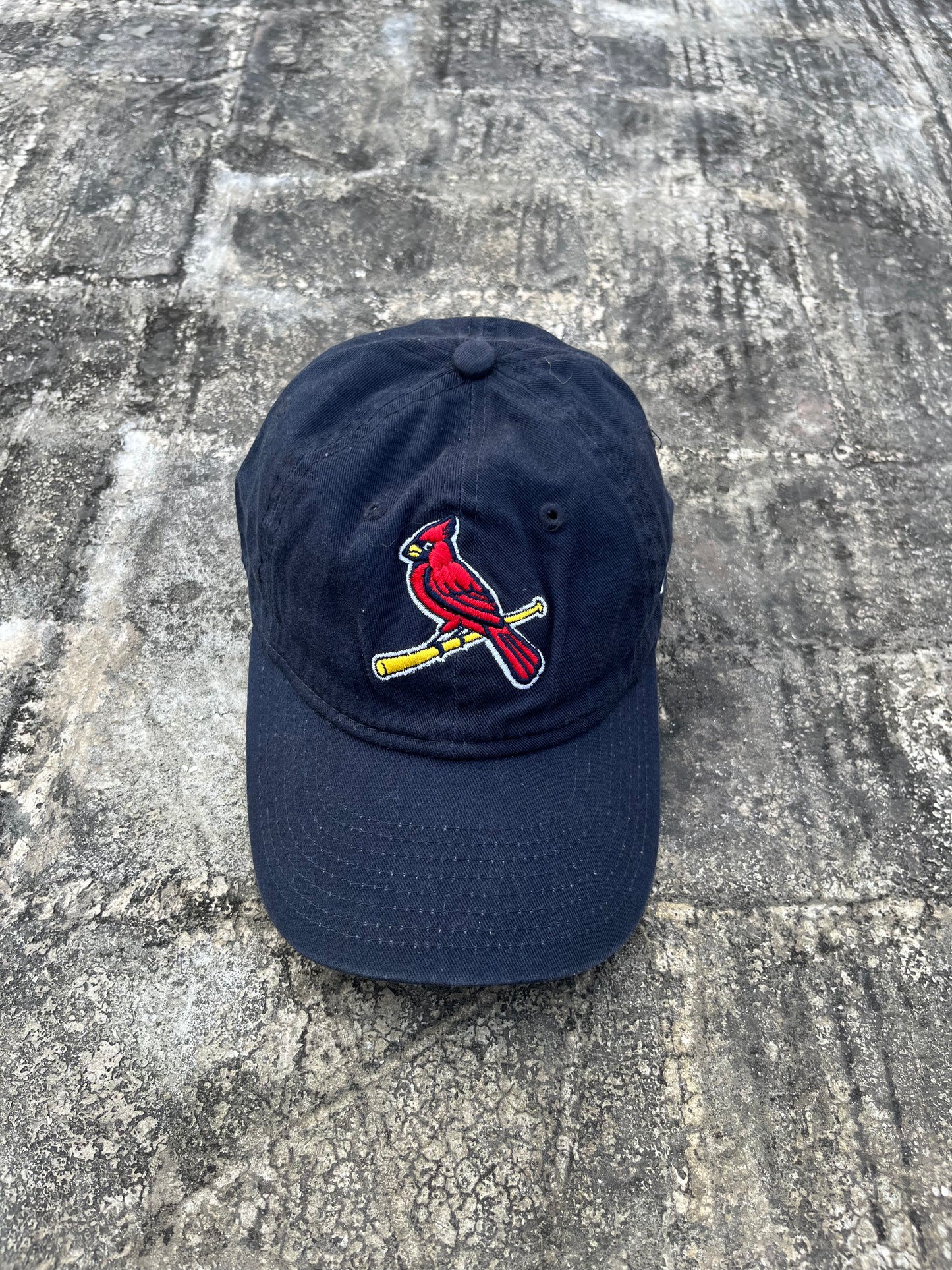 Vintage MLB New Era St. Louis Cardinals Single Bird Logo Baseball Cap