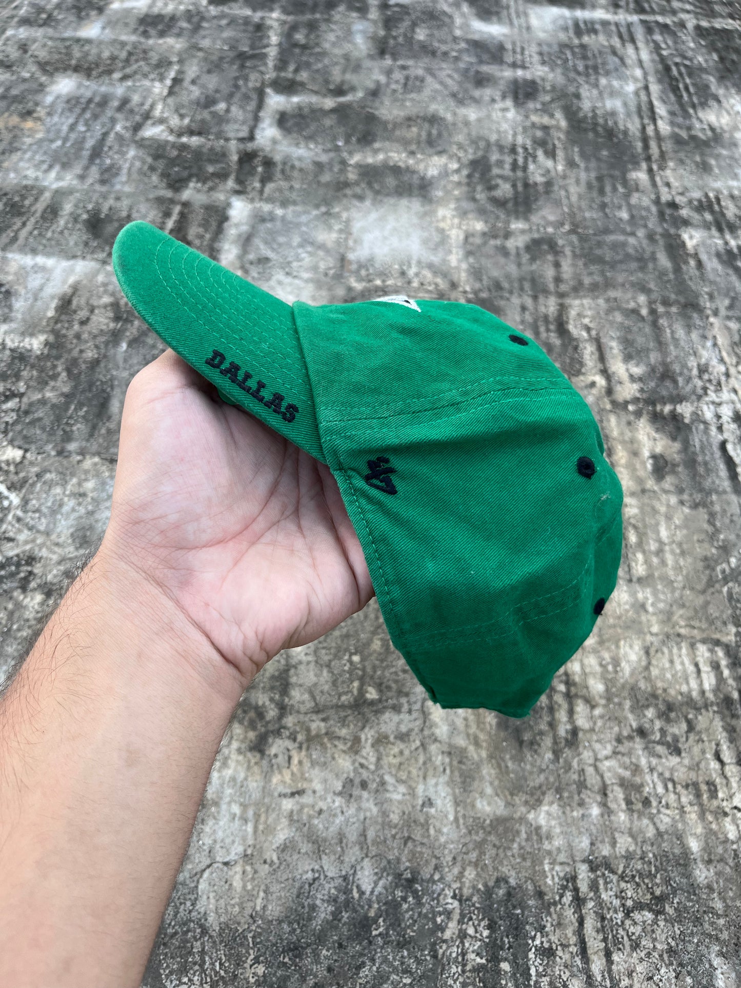 Vintage Green NHL Dallas Stars Ice Hockey Team Cap