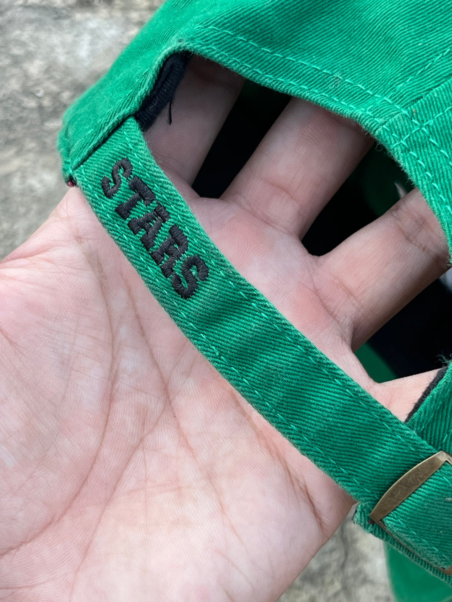 Vintage Green NHL Dallas Stars Ice Hockey Team Cap