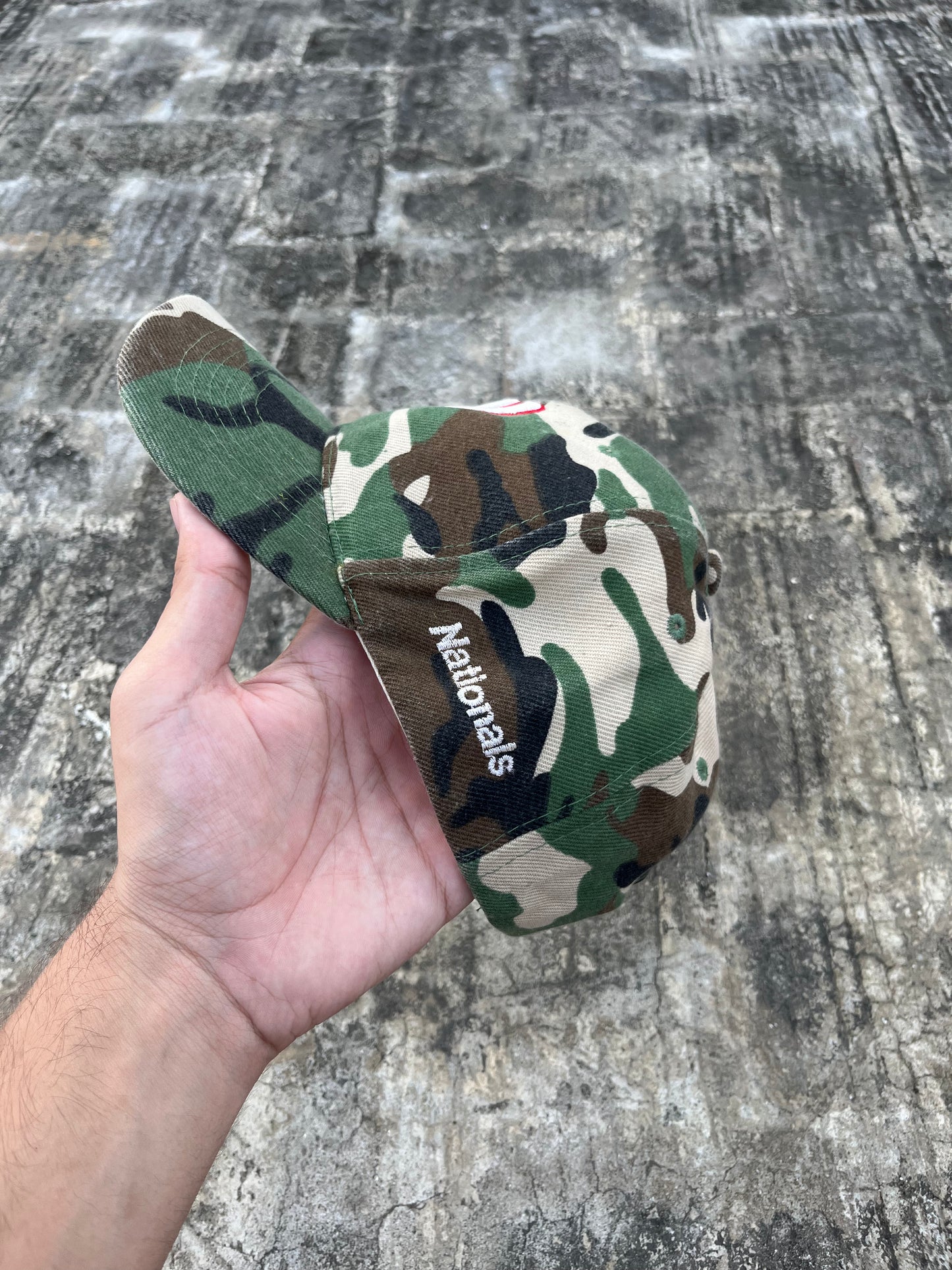 Vintage Camo Washington Nationals MLB Club Cap