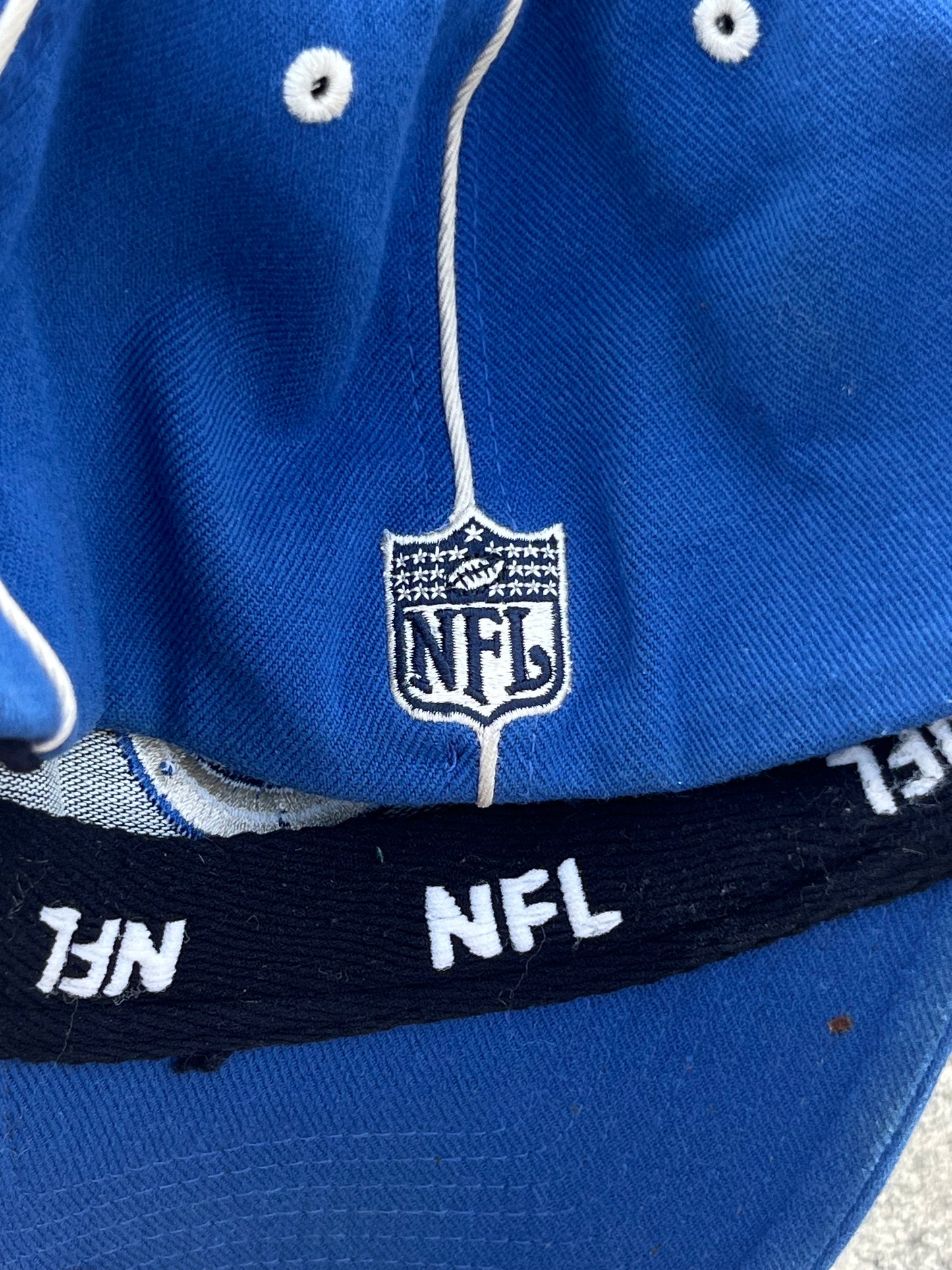 Vintage NFL Indianapolis Colts Blue Fitted Hat