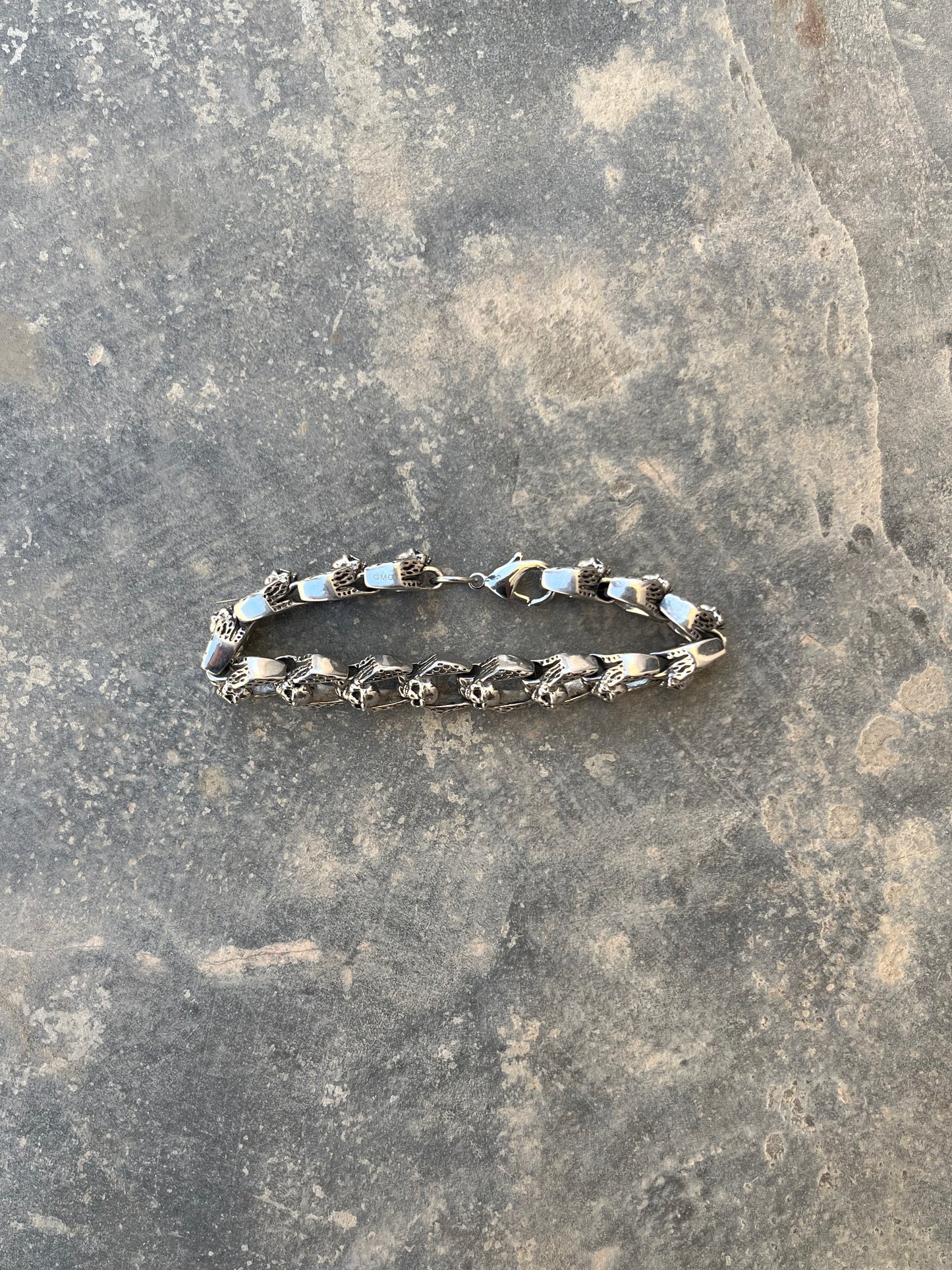 Vintage Skulls Chain Bracelet