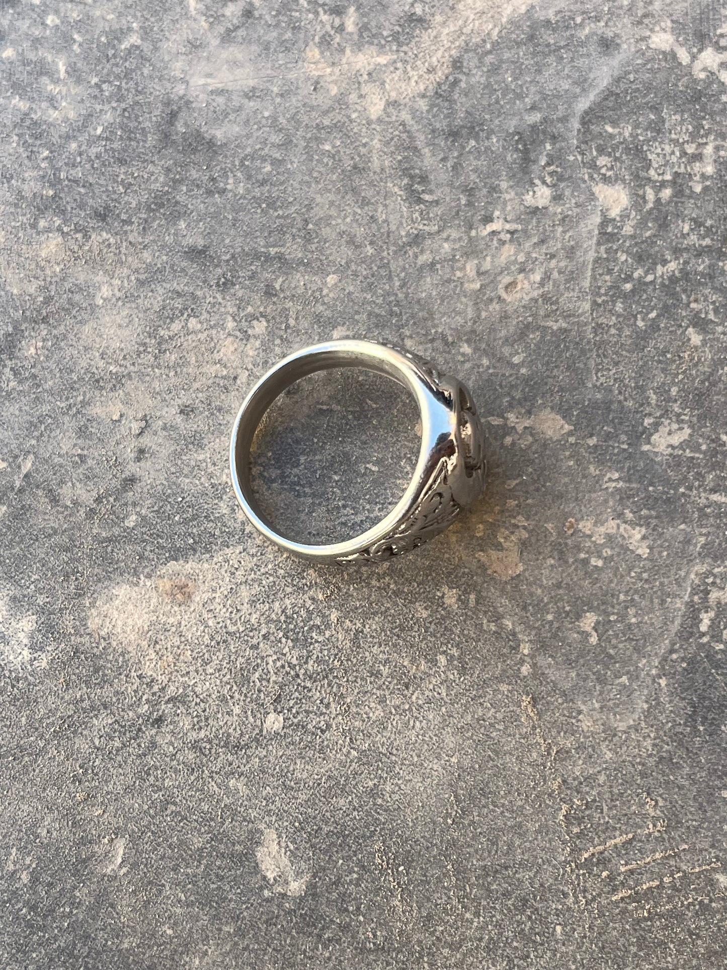 Vintage Pirate Skull Ring
