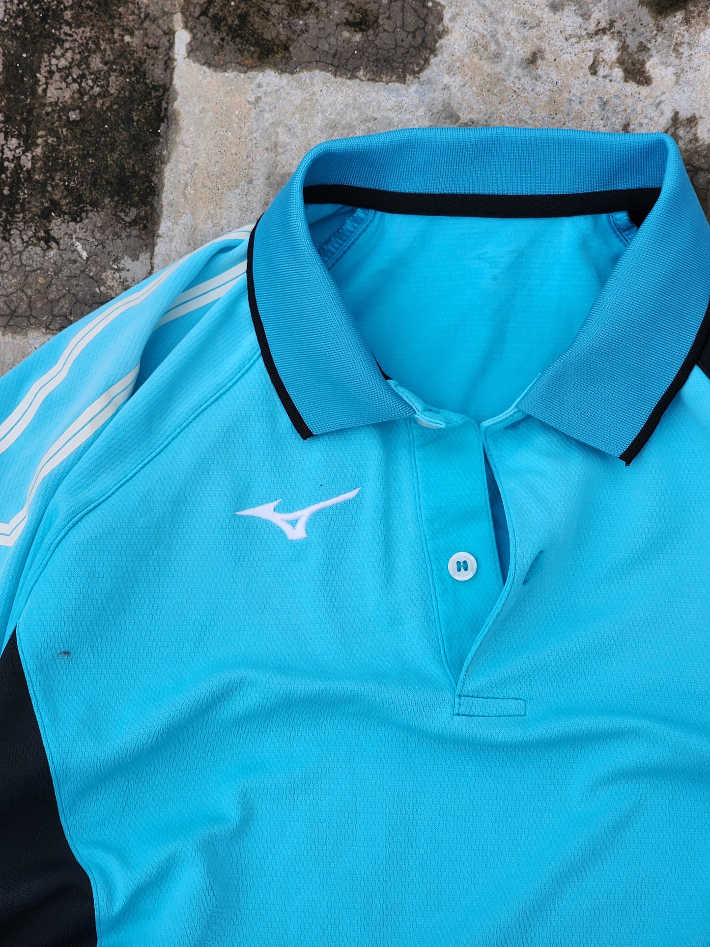 Mizuno Blue-Black Polo Jersey (S)
