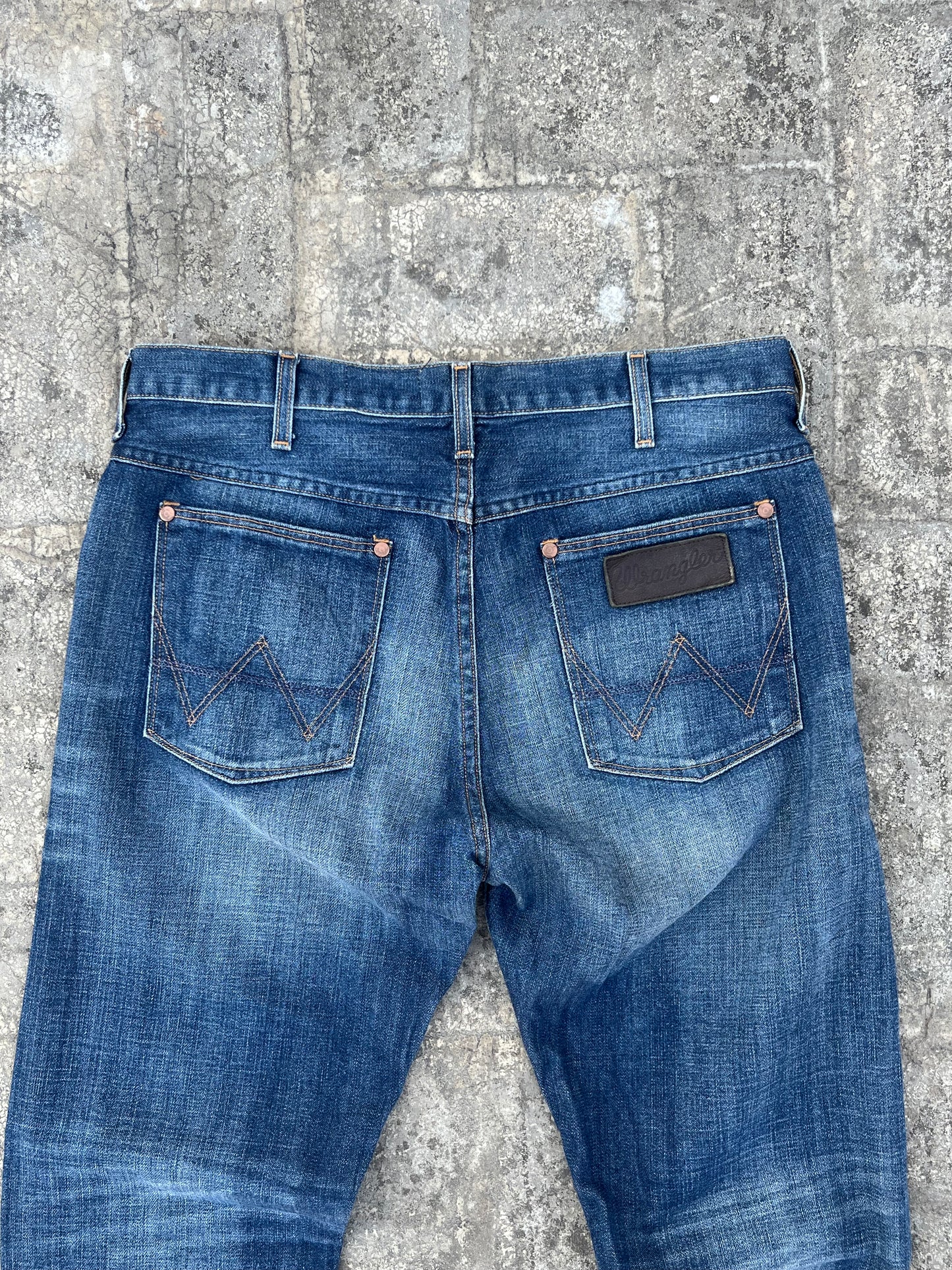 Wrangler Evan Straight Regular Fit Jeans (34)
