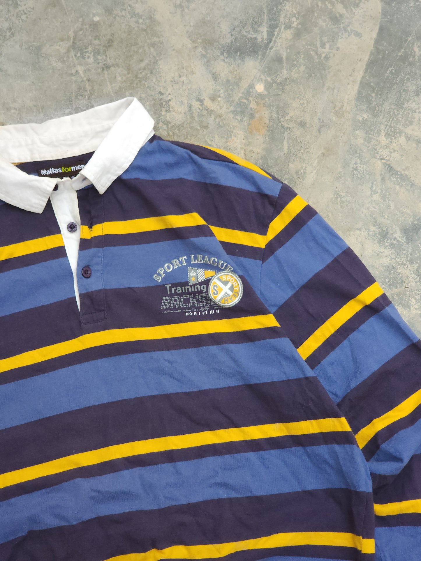 Atlasforman vintage full sleeves polo (L)