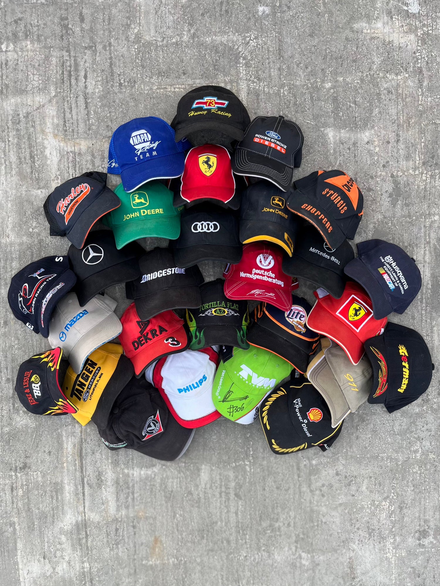Vintage caps